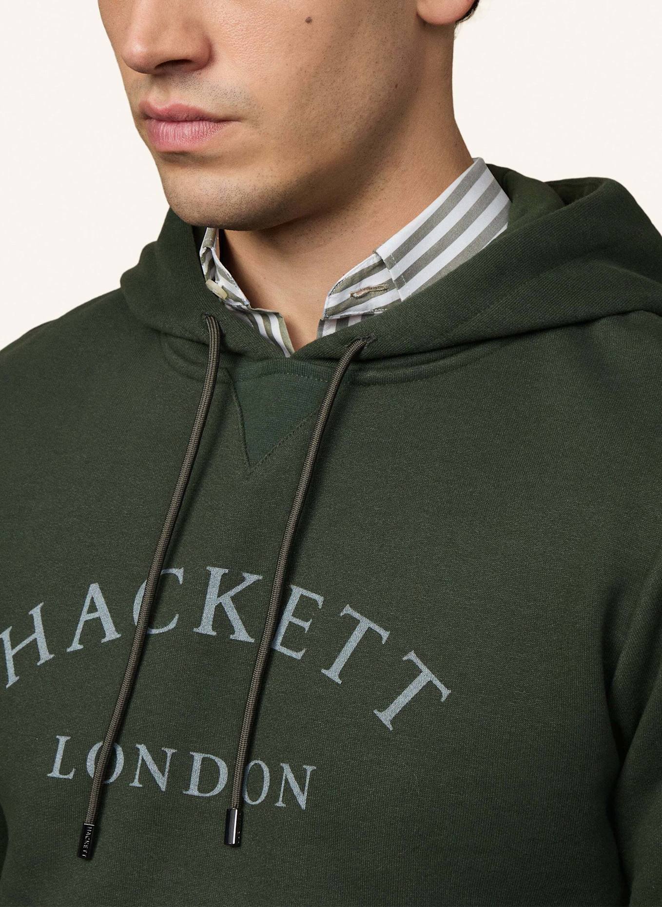 HACKETT LONDON Hoodieshirt HERITAGE ESS AW HOODY: GRÜN