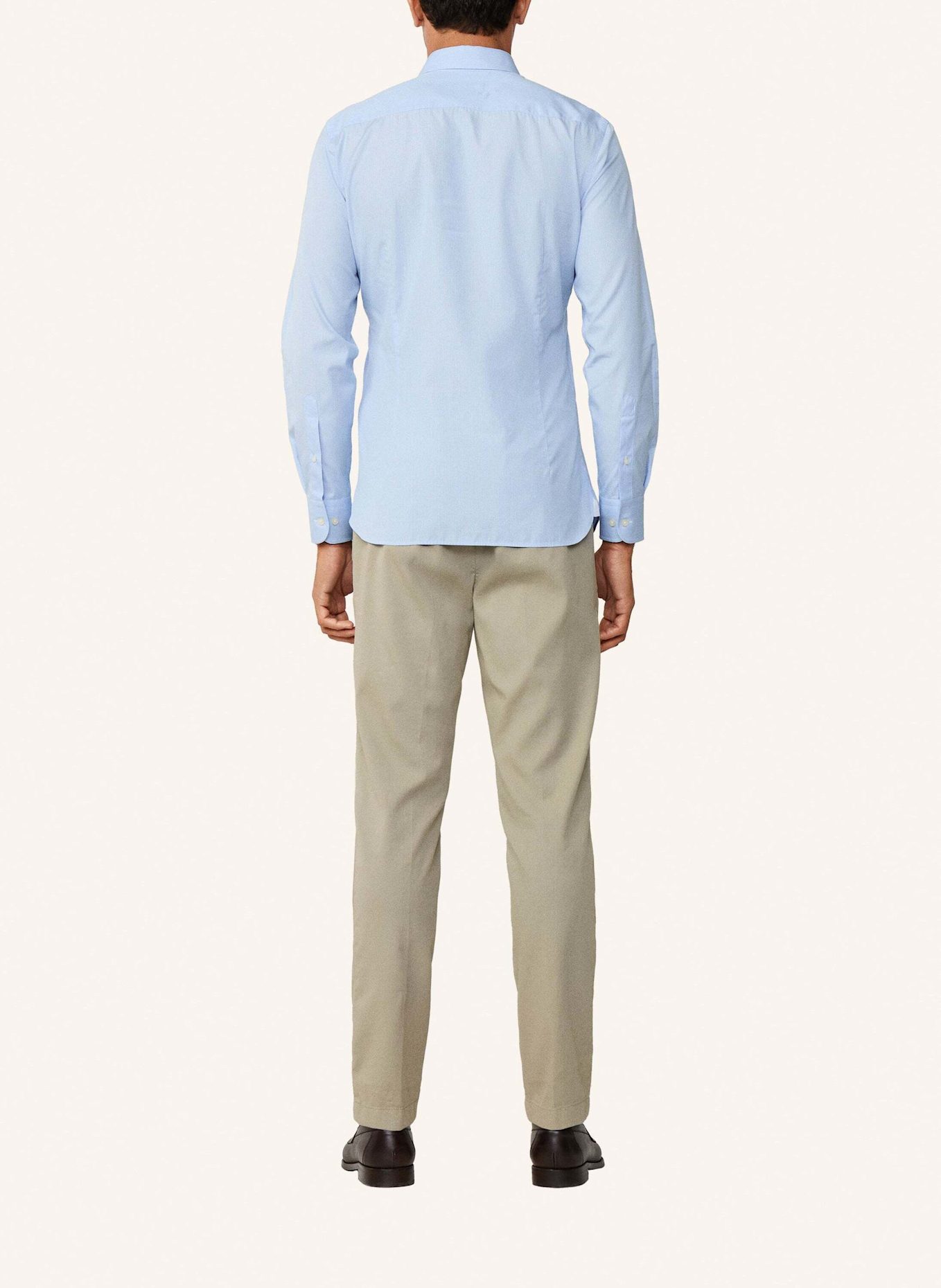 HACKETT LONDON Freizeithemd MAGIC SHIRT STRIPE: HELLBLAU