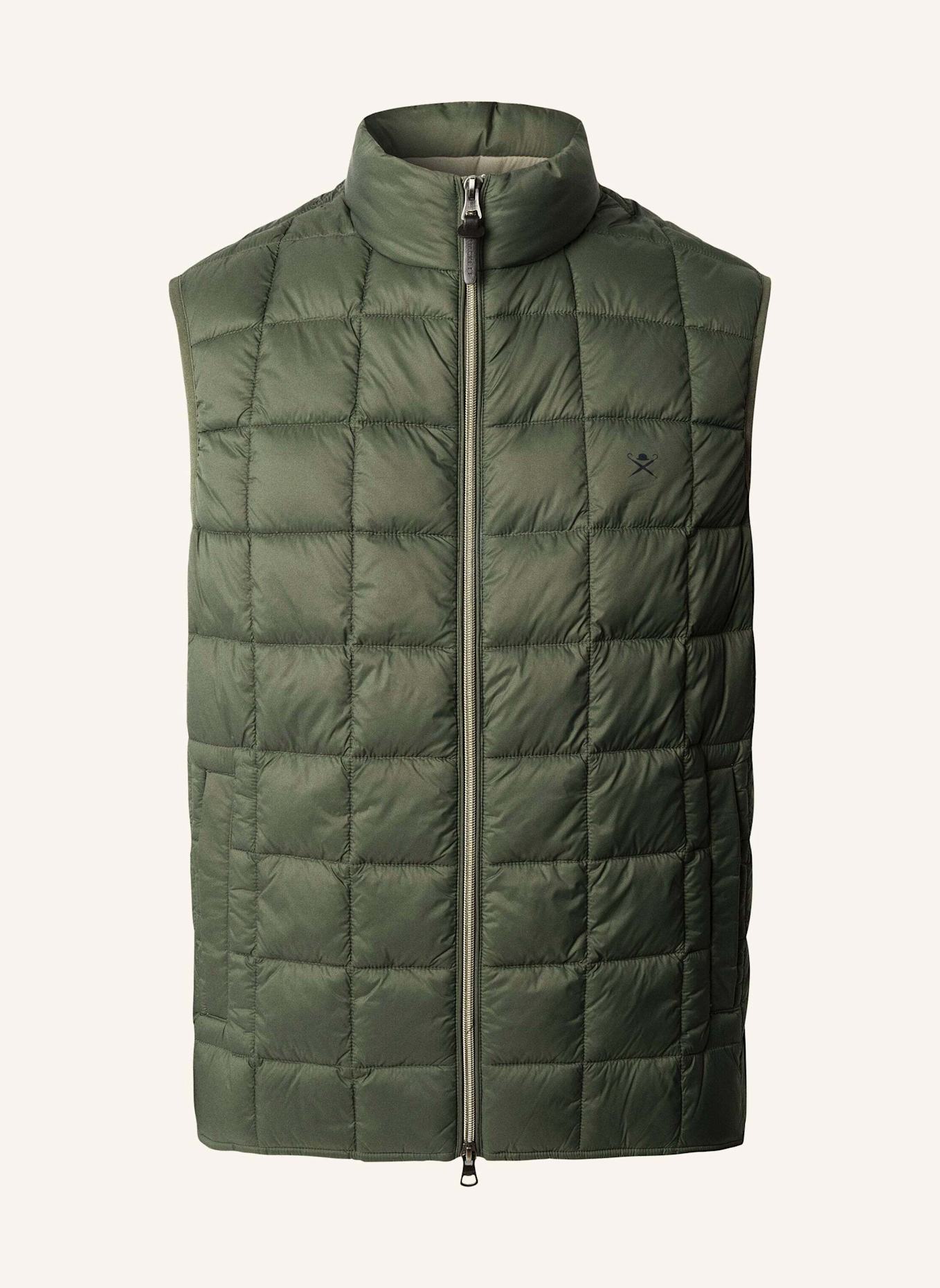 HACKETT LONDON Gilet ULTRA LW GILET: GRÜN