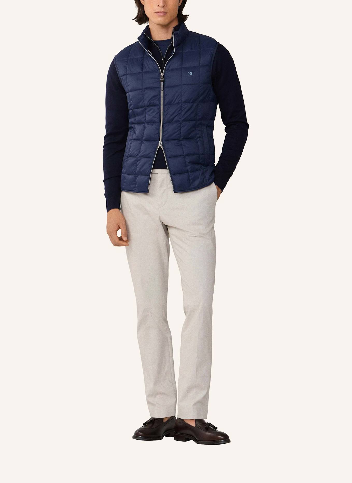 HACKETT LONDON Gilet ULTRA LW GILET: BLAU