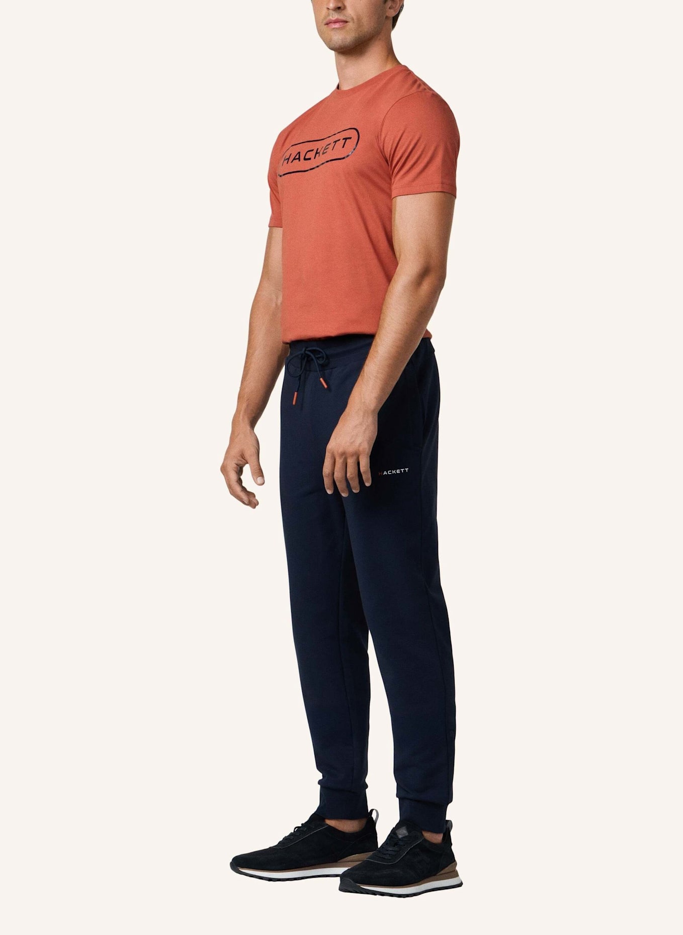 HACKETT LONDON Jogginghose HS ESSENTIAL JOGGER: DUNKELBLAU