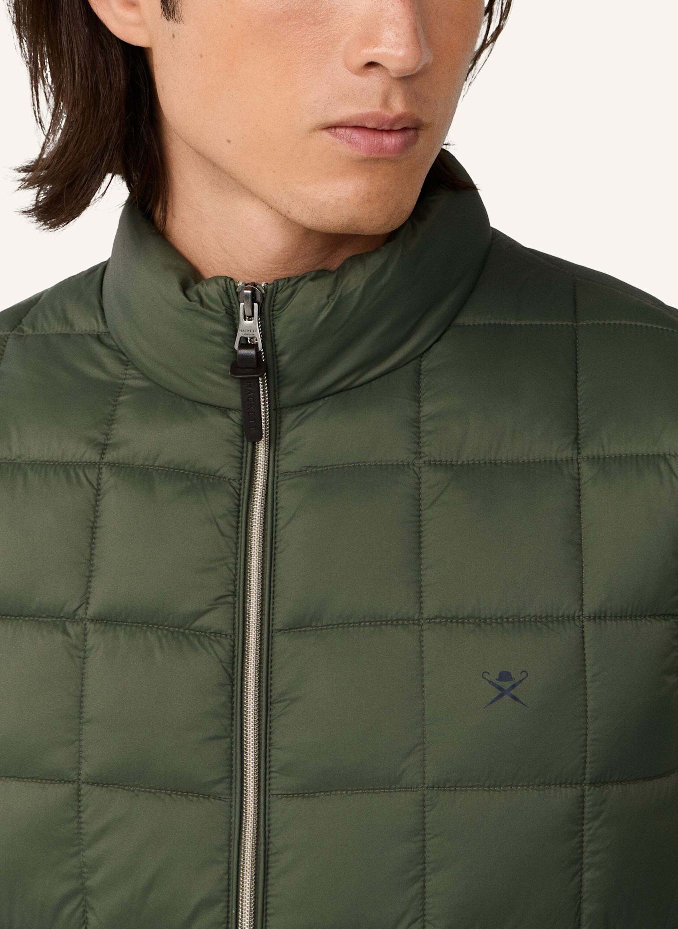HACKETT LONDON Gilet ULTRA LW GILET: GRÜN