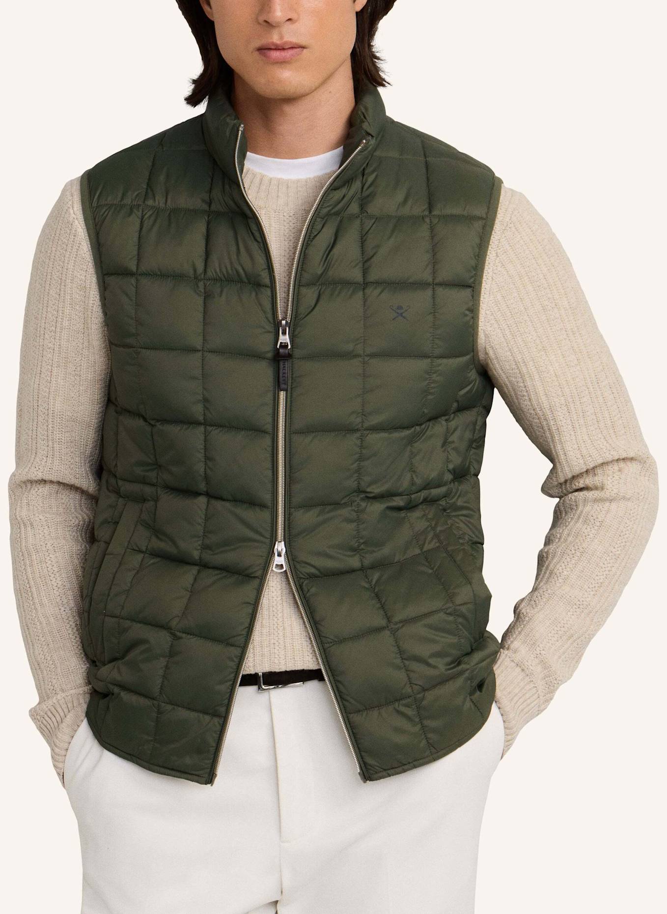 HACKETT LONDON Gilet ULTRA LW GILET: GRÜN
