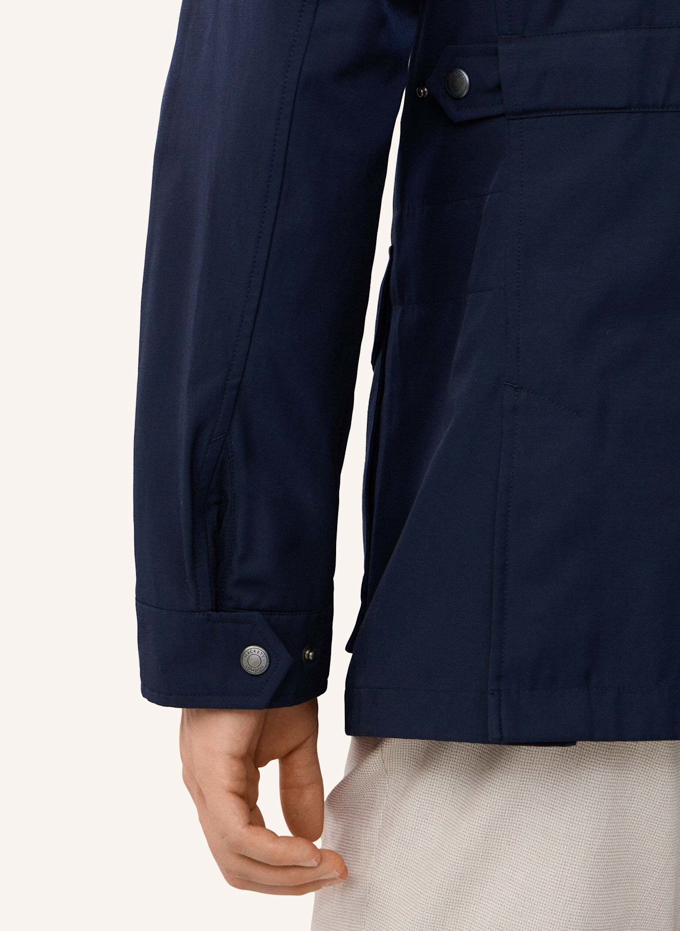 HACKETT LONDON Fieldjacket UNLINED VELOSPEED: BLAU