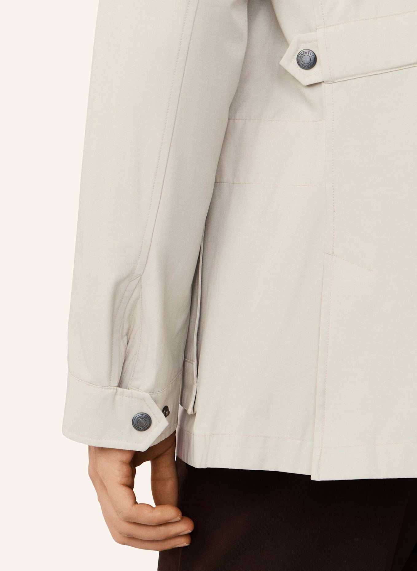 HACKETT LONDON Fieldjacket UNLINED VELOSPEED: BEIGE
