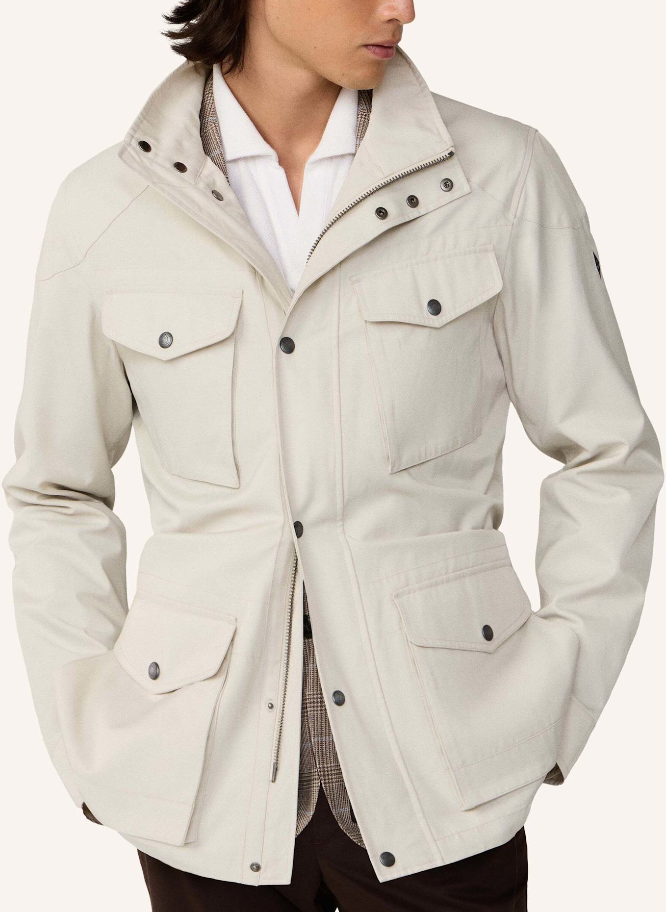 HACKETT LONDON Fieldjacket UNLINED VELOSPEED: BEIGE