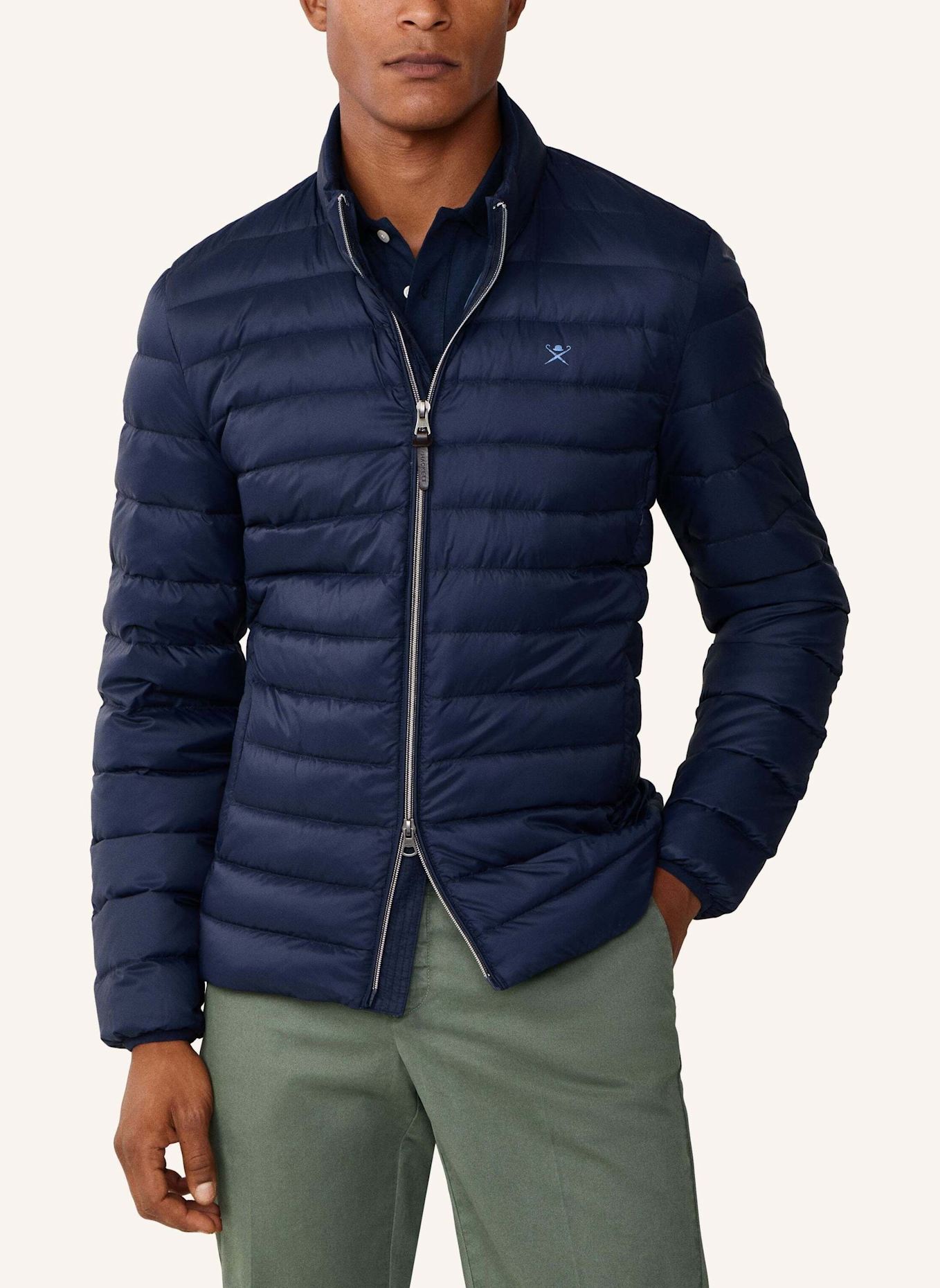 HACKETT LONDON Daunenjacke ULTRA LW DOWN MOTO: BLAU