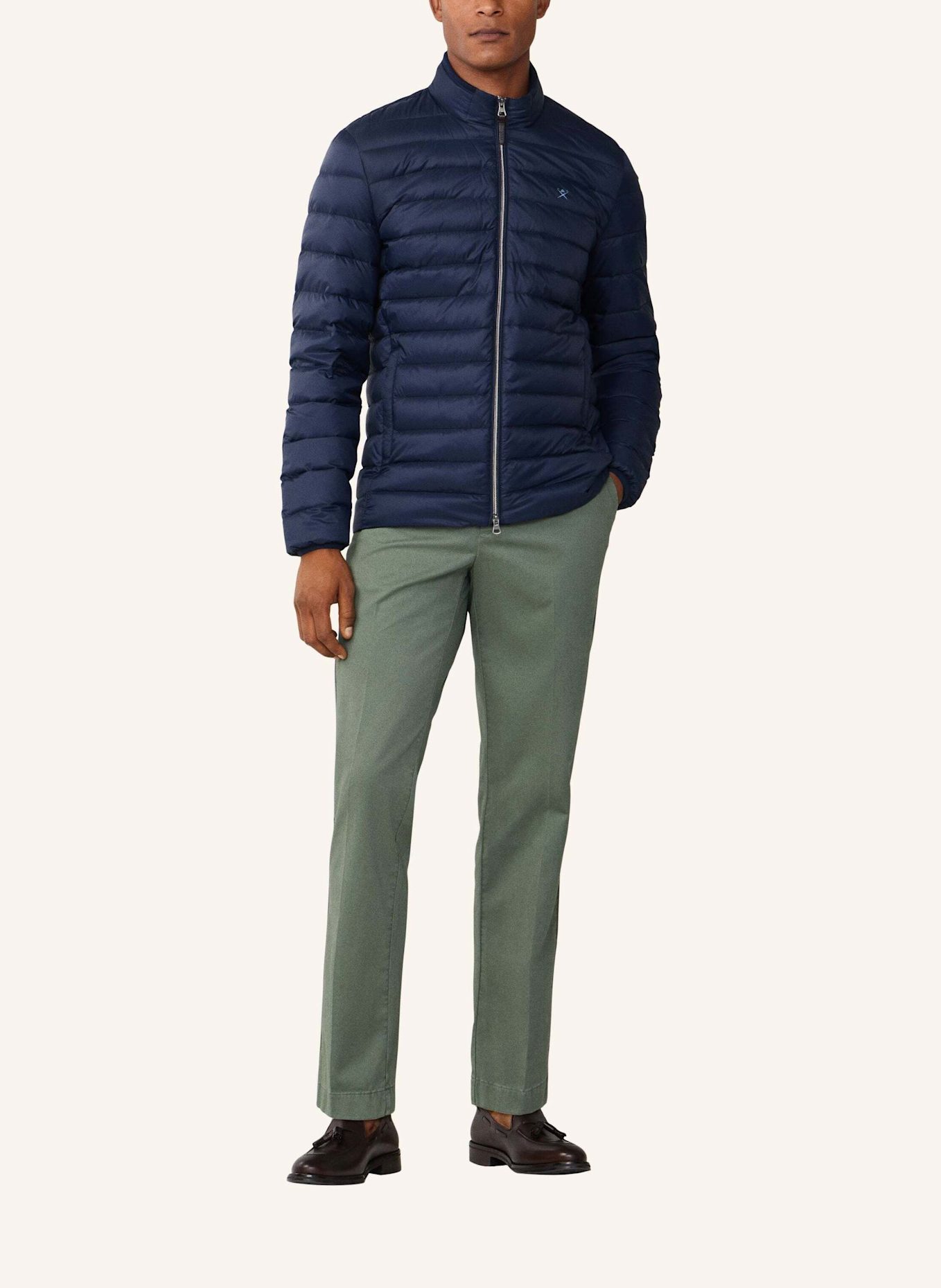 HACKETT LONDON Daunenjacke ULTRA LW DOWN MOTO: BLAU