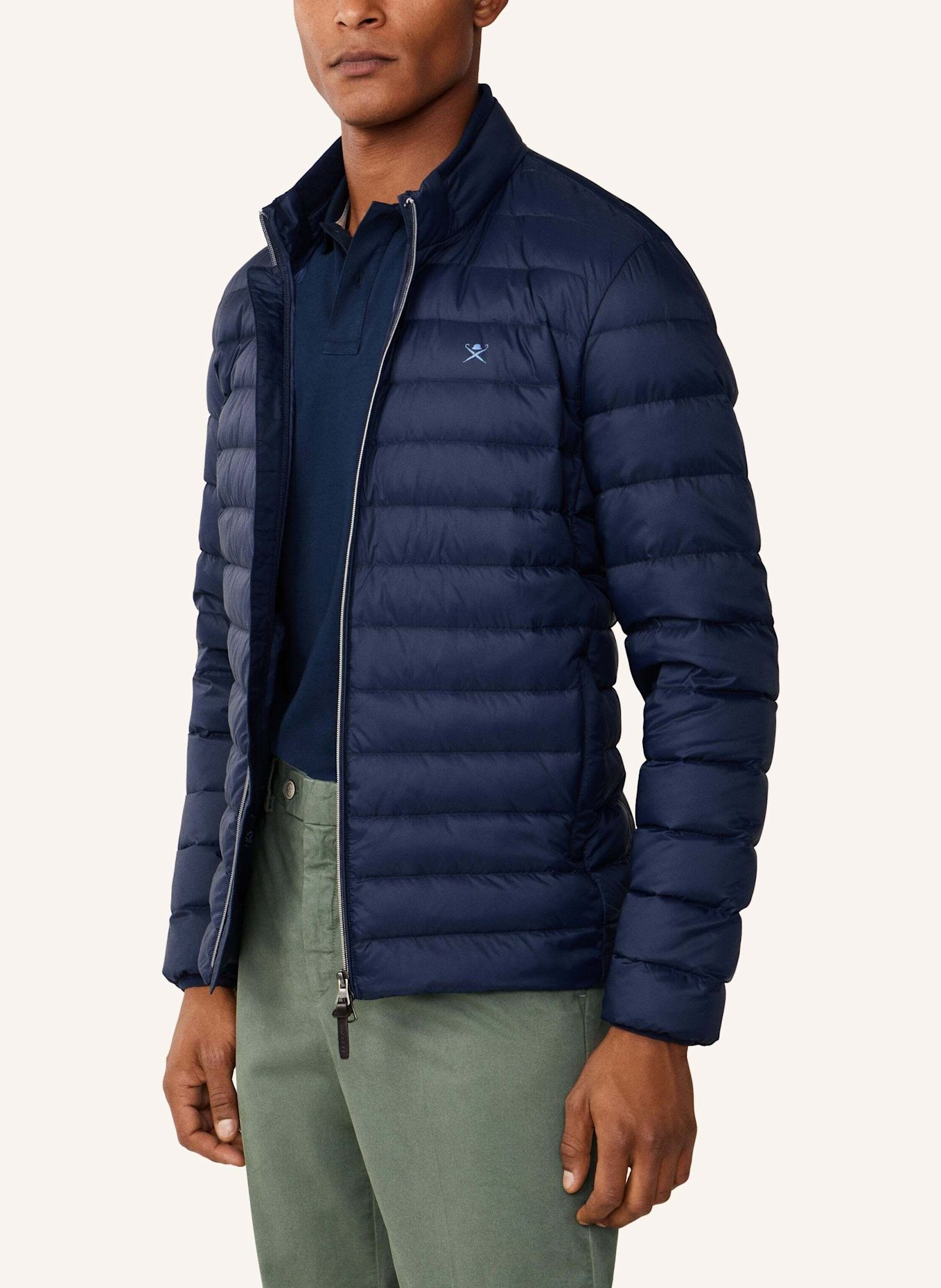 HACKETT LONDON Daunenjacke ULTRA LW DOWN MOTO: BLAU