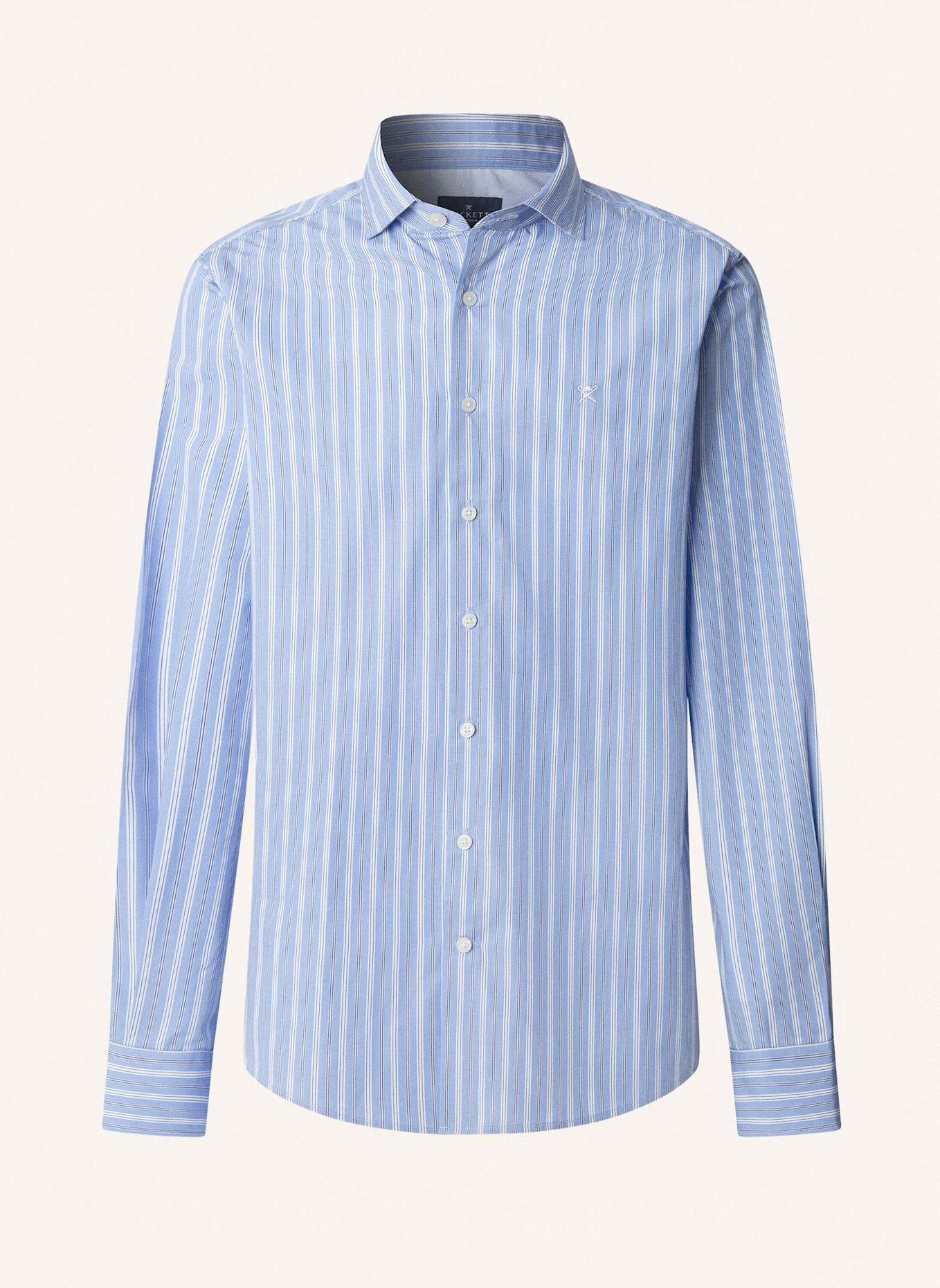 HACKETT LONDON Freizeithemd CITY MULTI STRIPE: BLAU