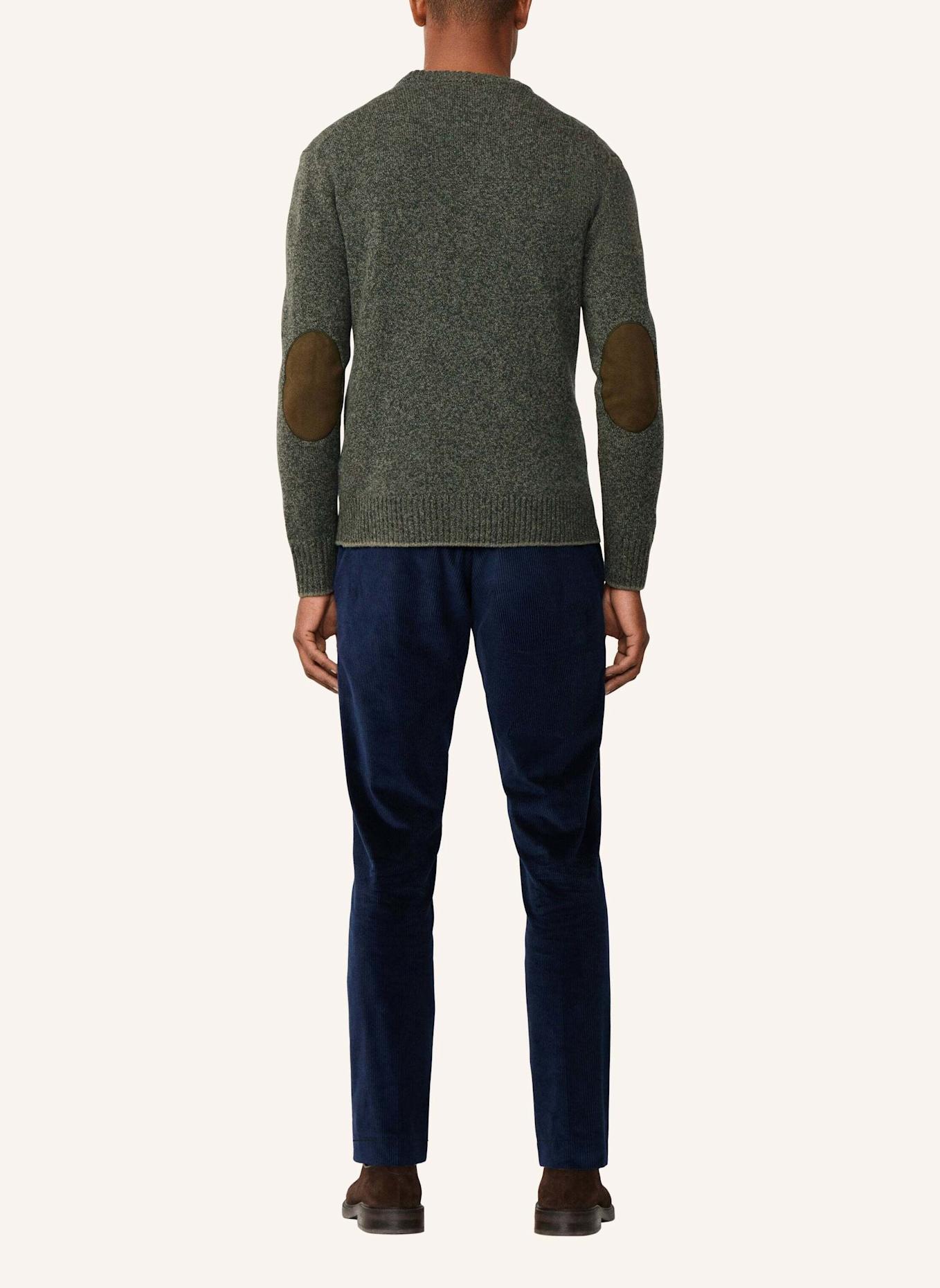 HACKETT LONDON Pullover MOULINE CREW: GRÜN