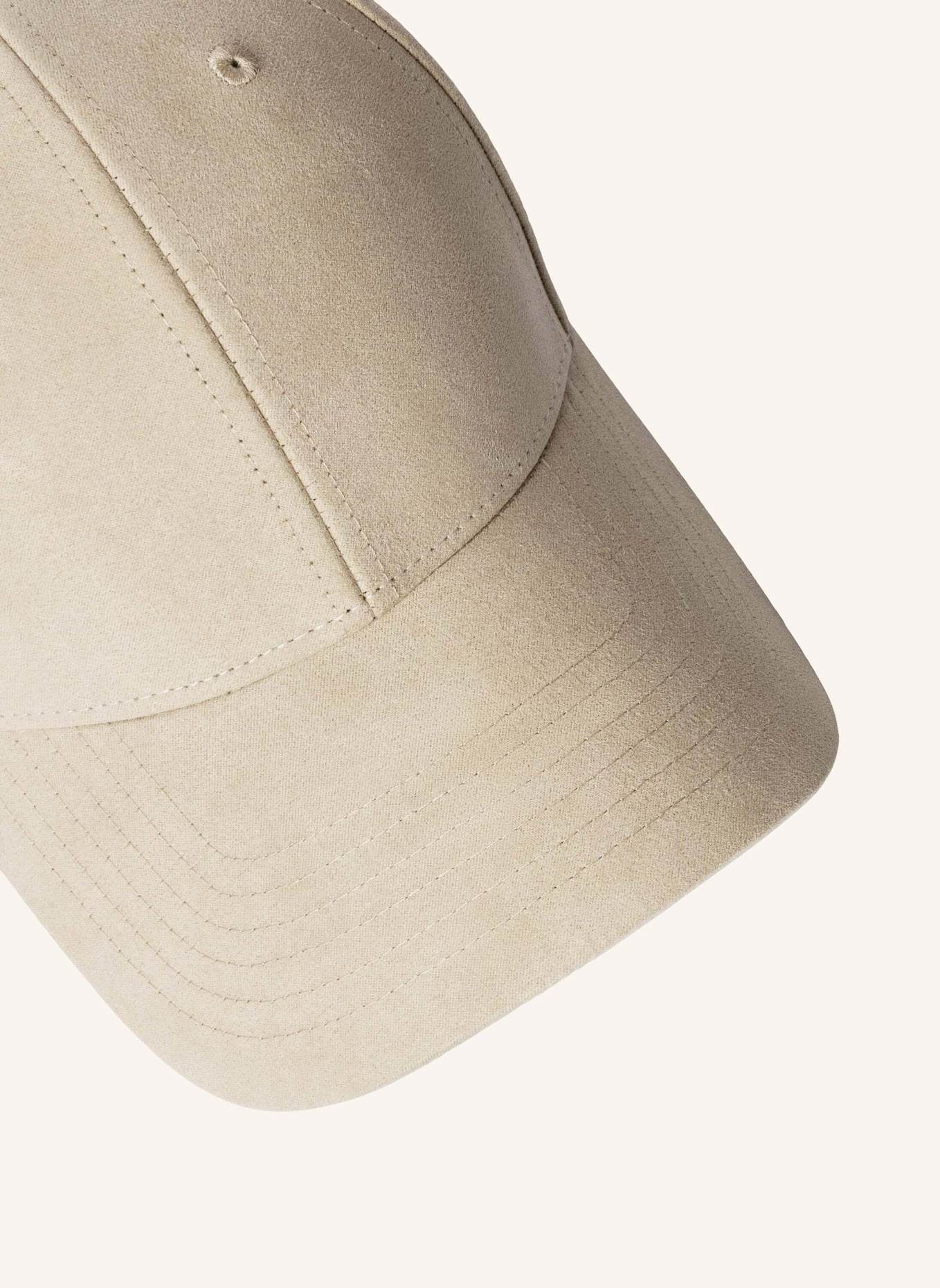 HACKETT LONDON Cap SUEDE CAP: BEIGE