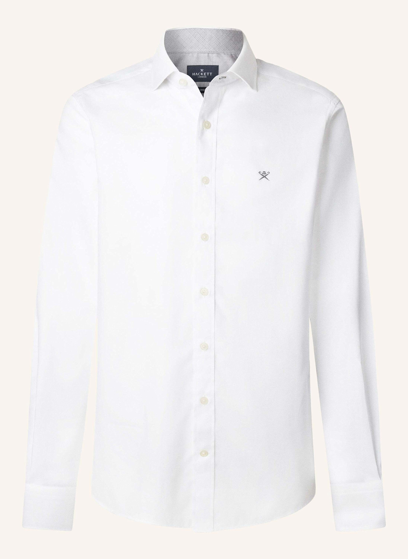 HACKETT LONDON Freizeithemd HBONE MULTI: WEISS