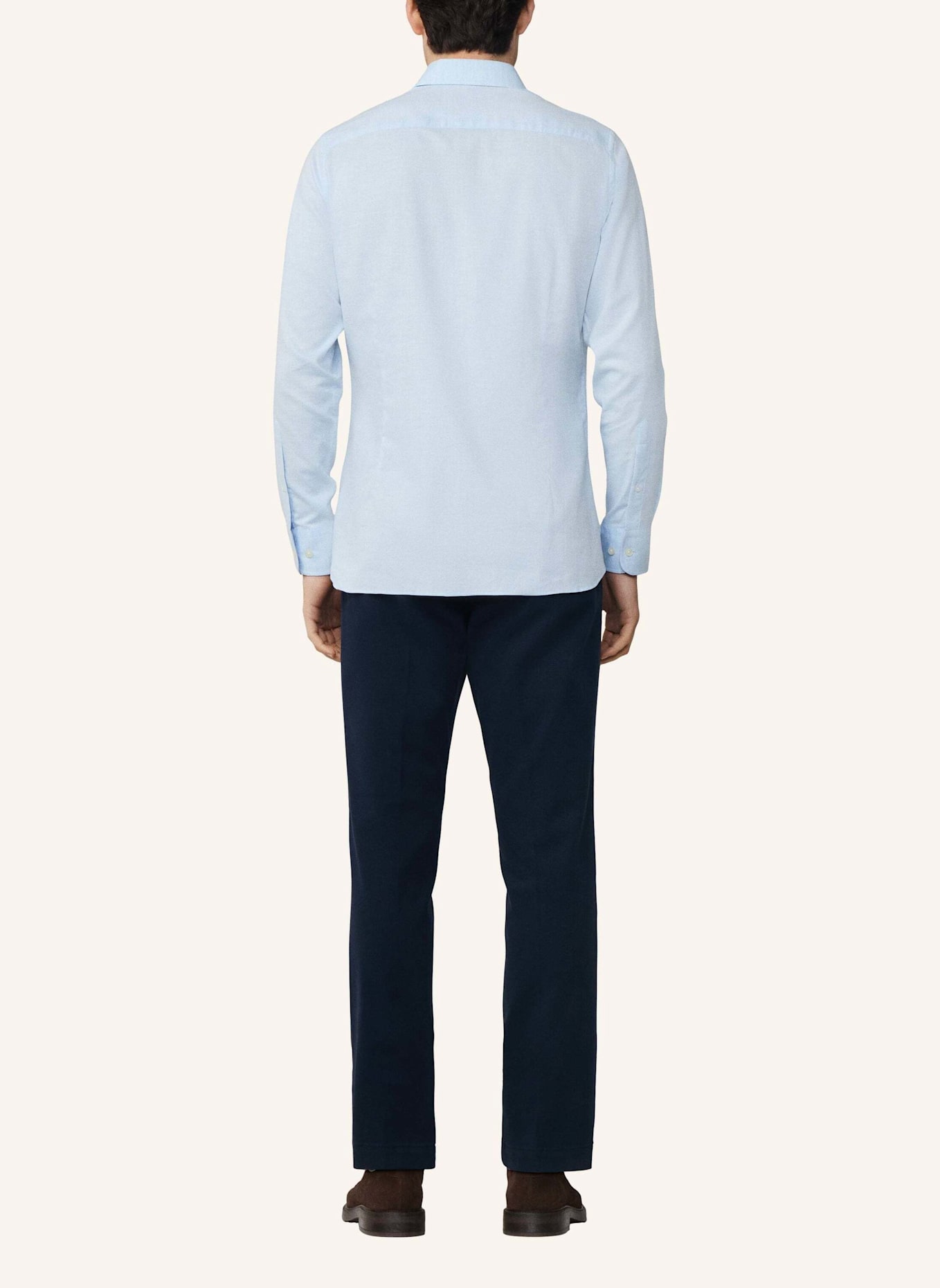 HACKETT LONDON Freizeithemd HBONE MULTI: BLAU