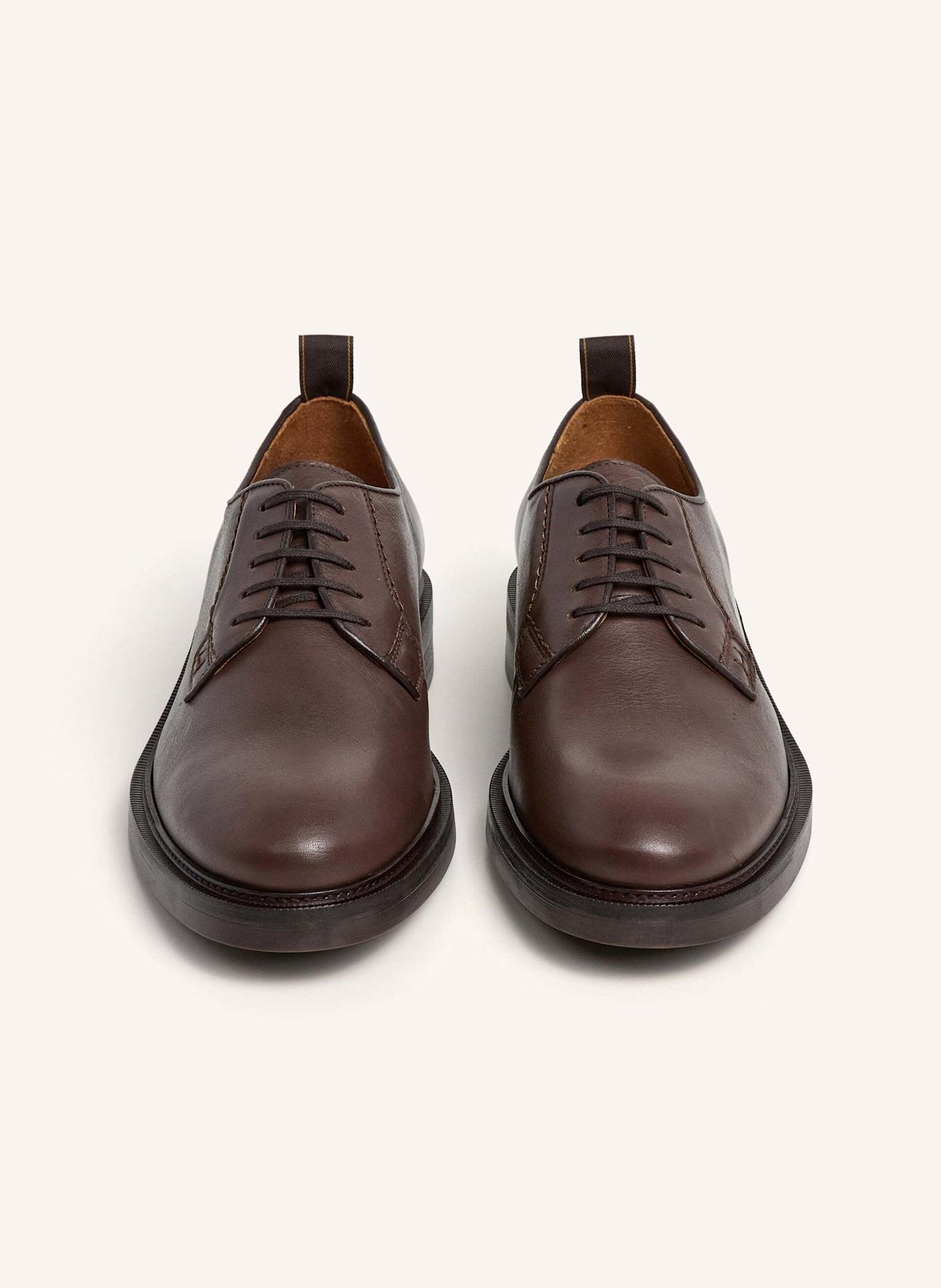 HACKETT LONDON Oxford EGMONT NATURAL: DUNKELBRAUN