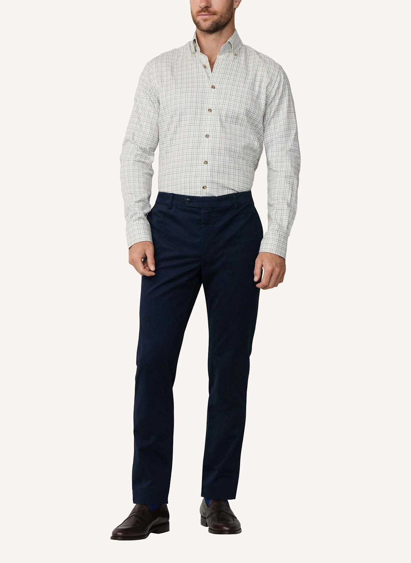 HACKETT LONDON Freizeithemd FLANNEL TATTERSALL: GRÜN