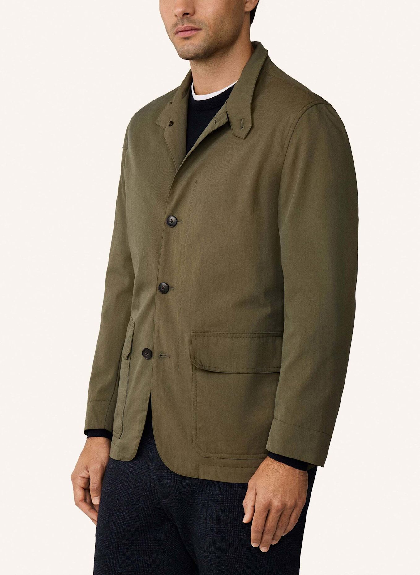 HACKETT LONDON Sakko LW PKT BLAZER: GRÜN