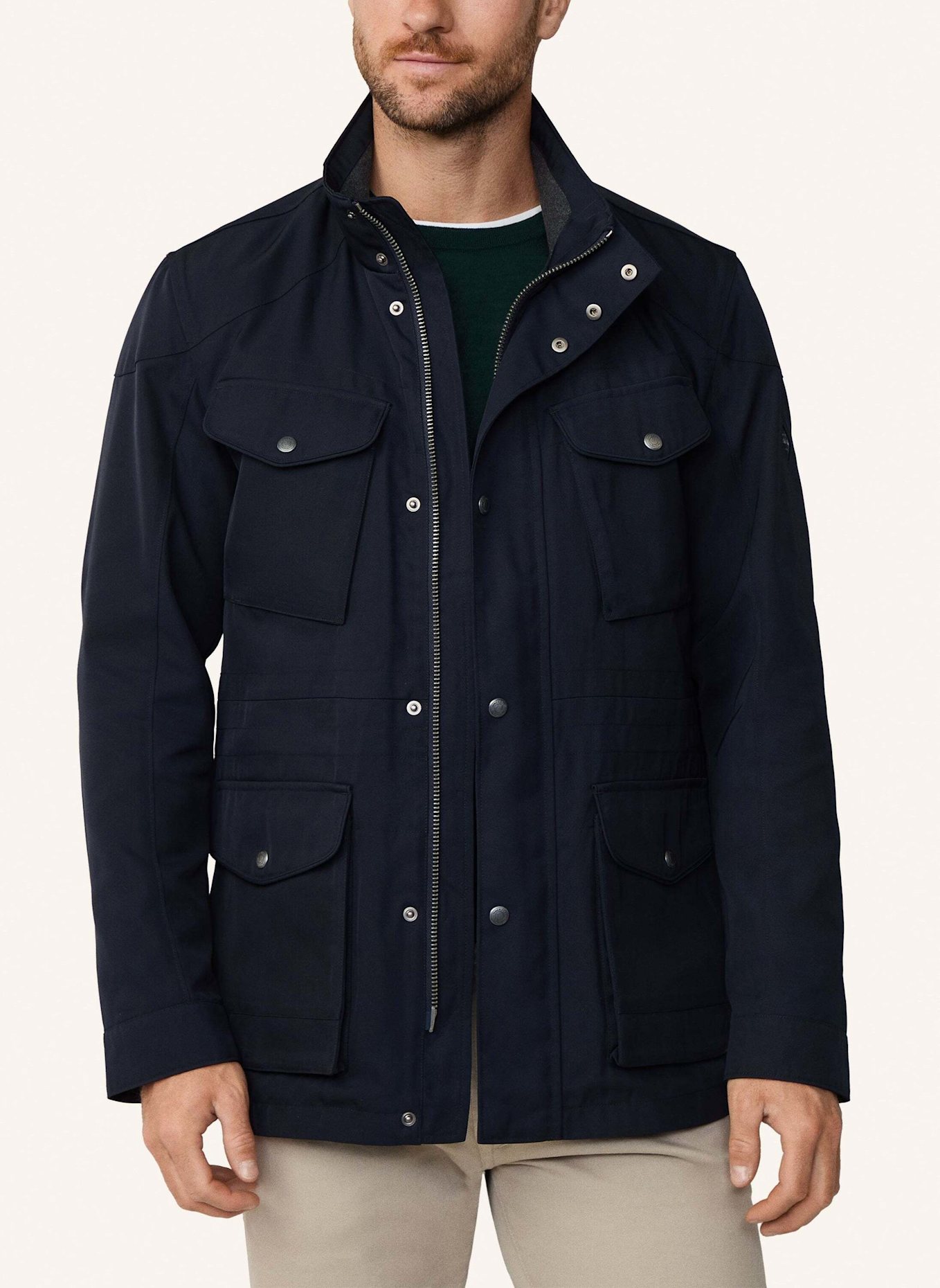 HACKETT LONDON Fieldjacket VELOSPEED: BLAU
