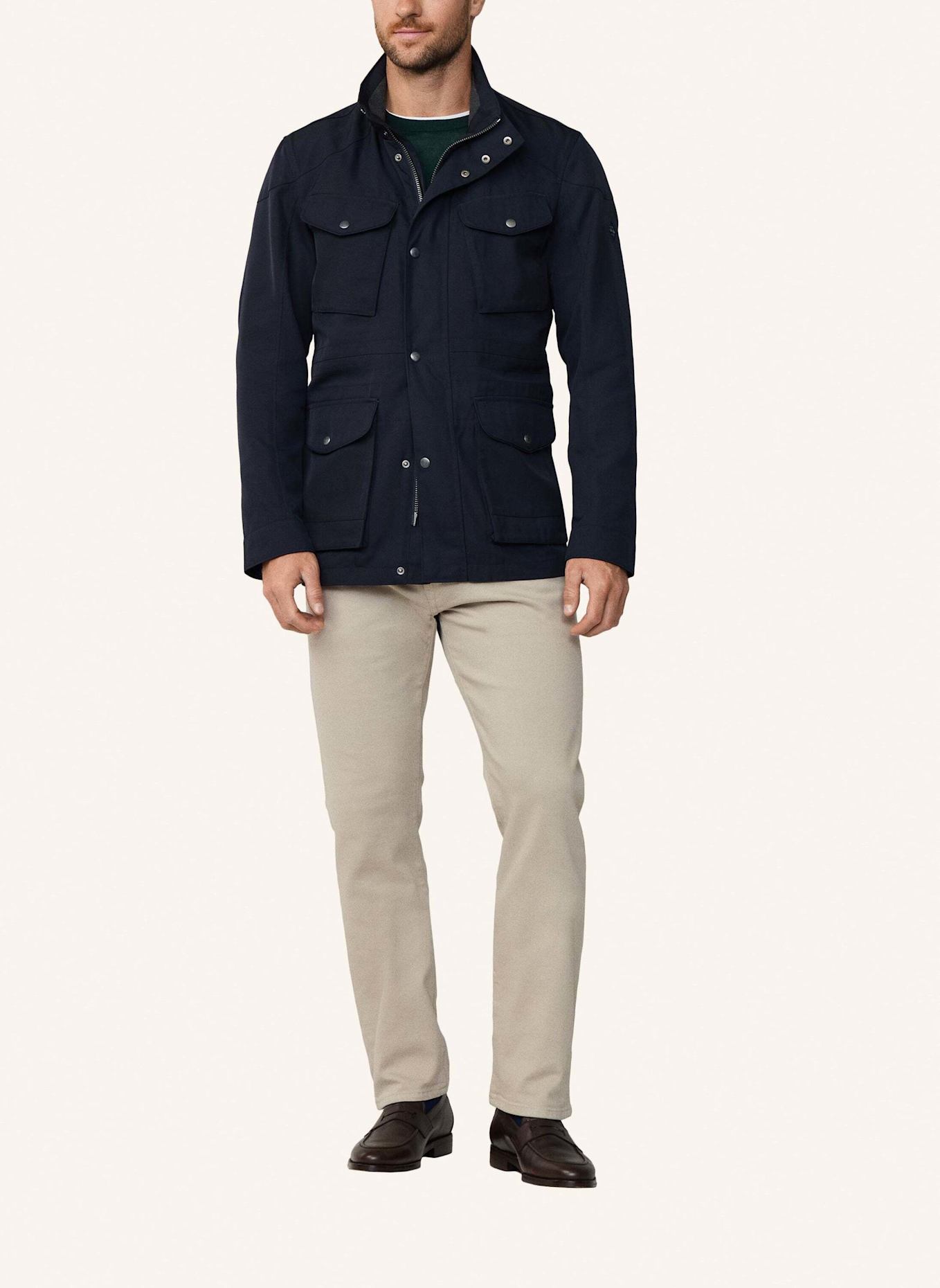 HACKETT LONDON Fieldjacket VELOSPEED: BLAU