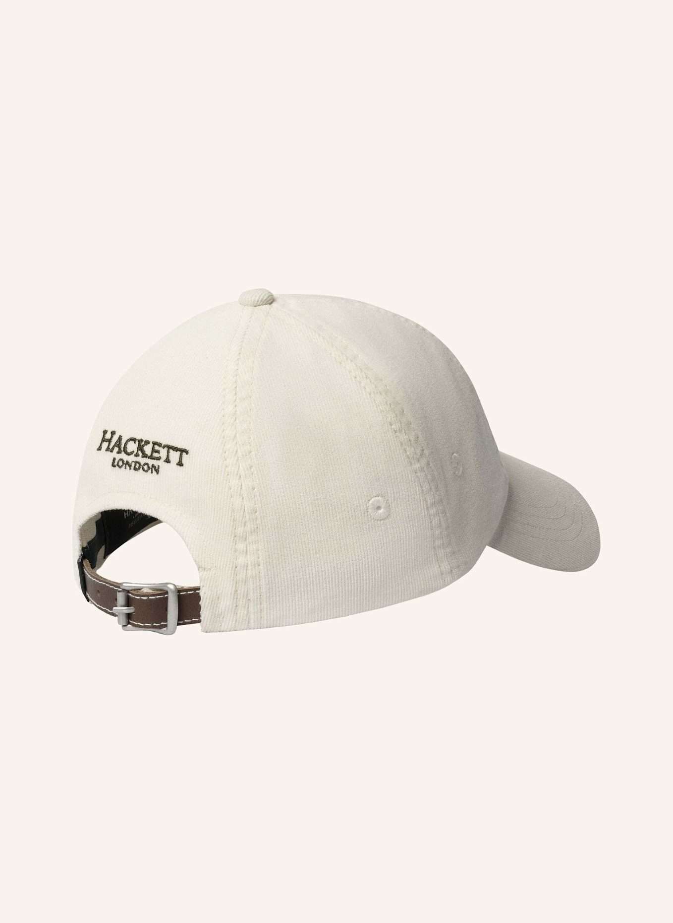 HACKETT LONDON Cap HRTG H CORD CAP: CREME