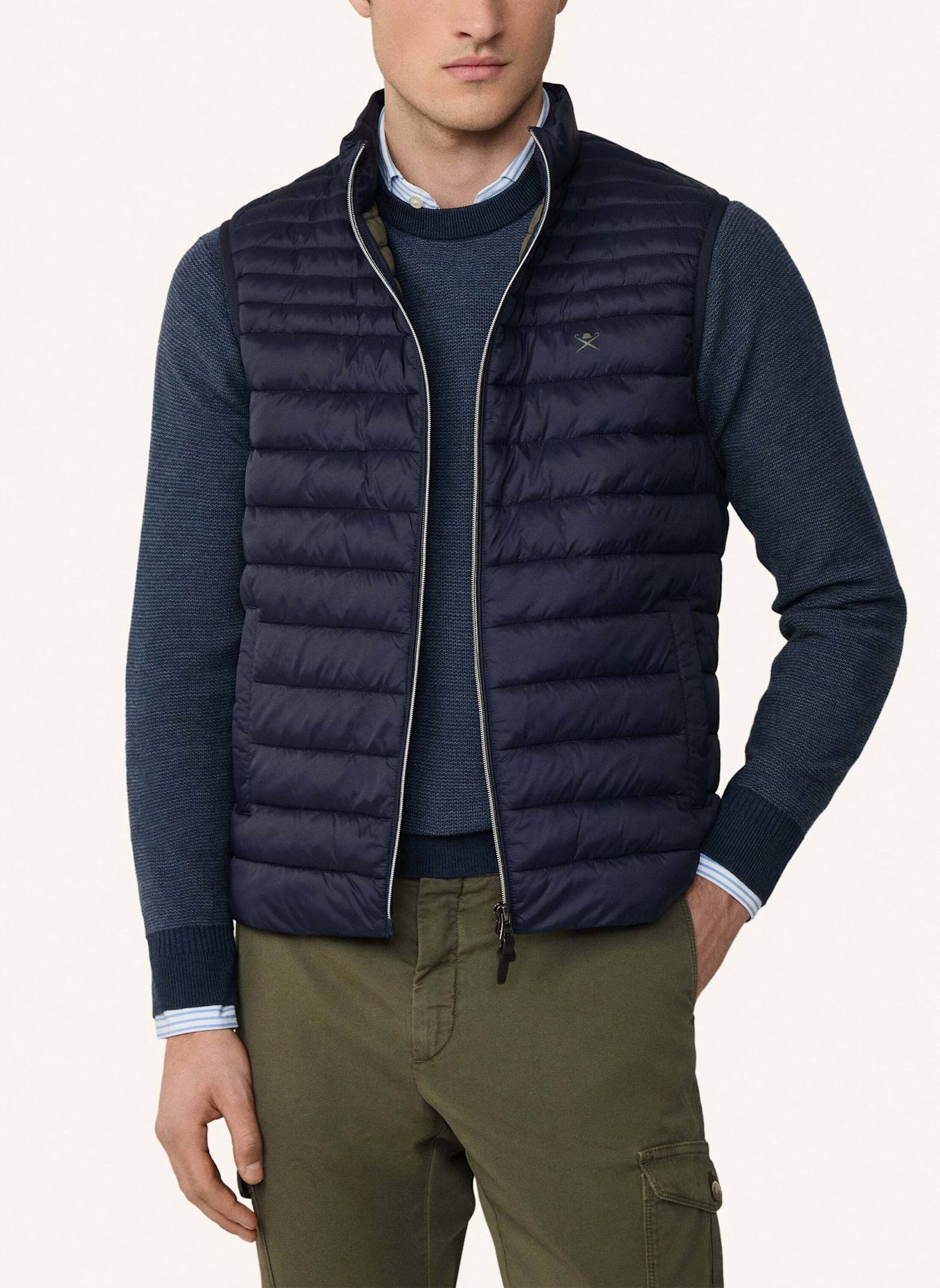 HACKETT LONDON Gilet ULTRA LW GILET: BLAU