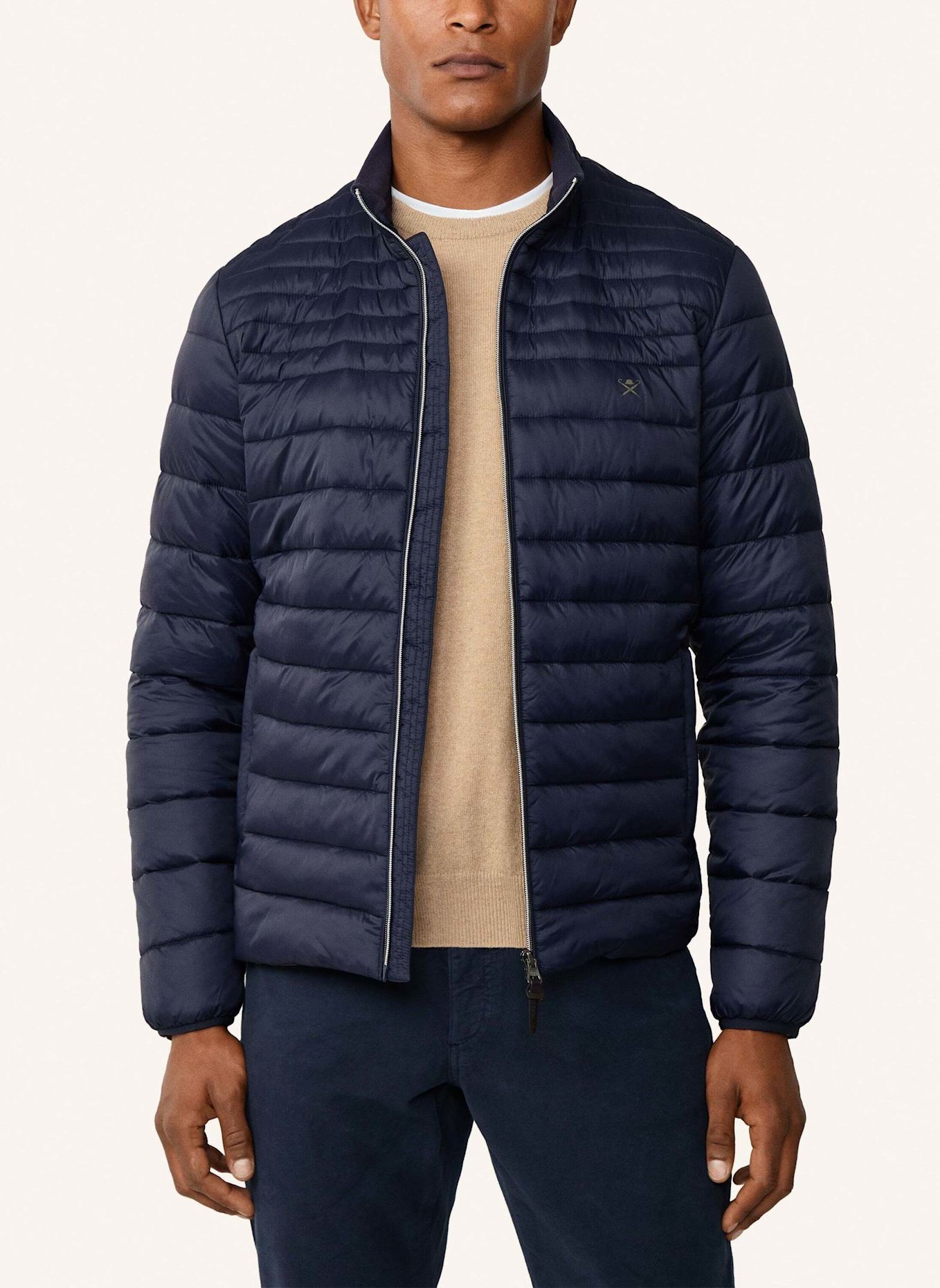 HACKETT LONDON Daunenjacke ULTRA LW MOTO: BLAU
