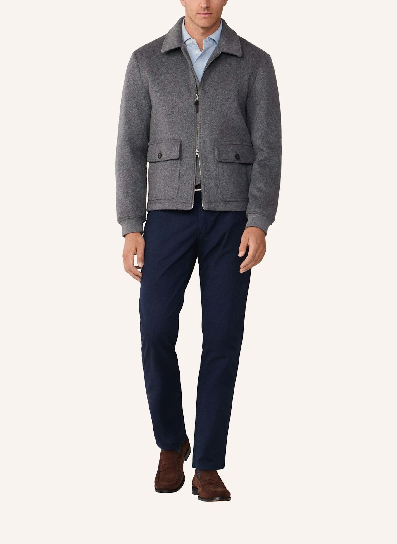 HACKETT LONDON 5-Pocket PD TEXTURE 5PKT: BLAU