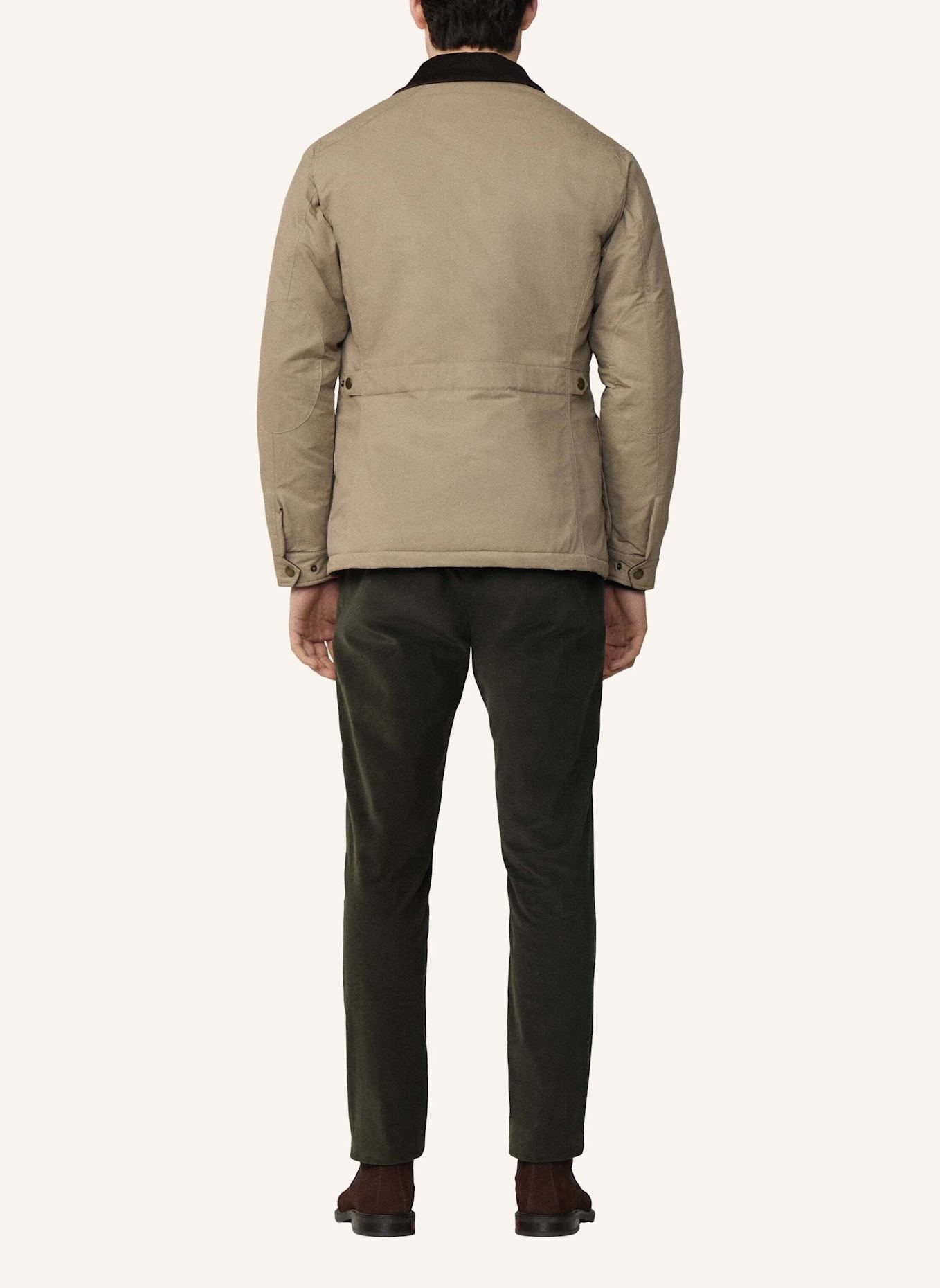 HACKETT LONDON Fieldjacket DRYWAX VELO: BEIGE