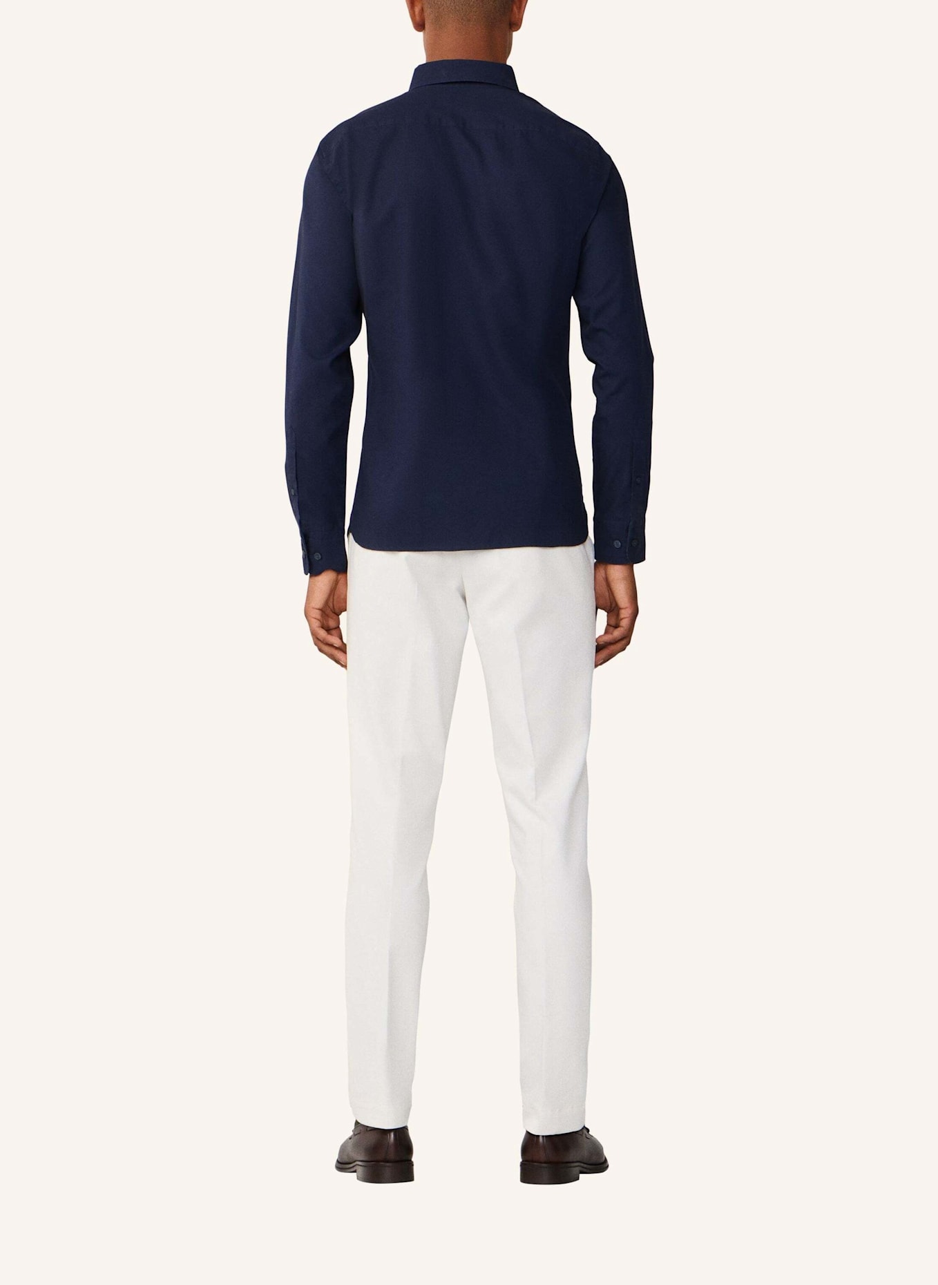 HACKETT LONDON Freizeithemd ESS GMT DYED OXFORD: BLAU