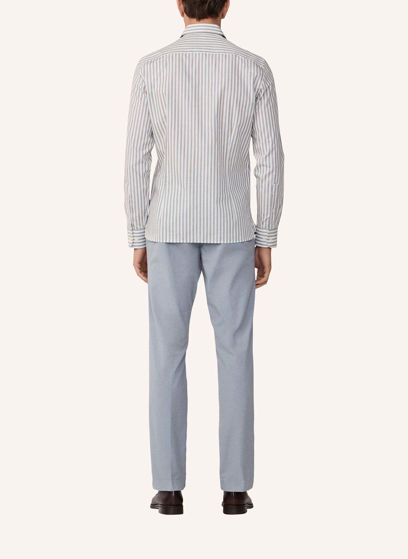 HACKETT LONDON Freizeithemd MELANGE STRIPE: GRÜN