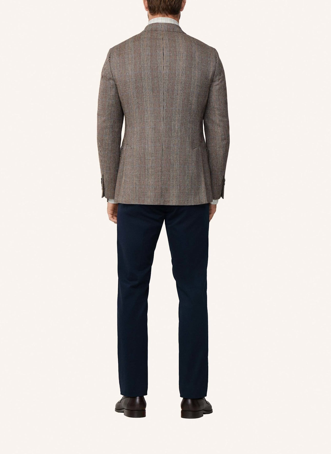 HACKETT LONDON Sakko COUNTRY CHECK CC: BRAUN