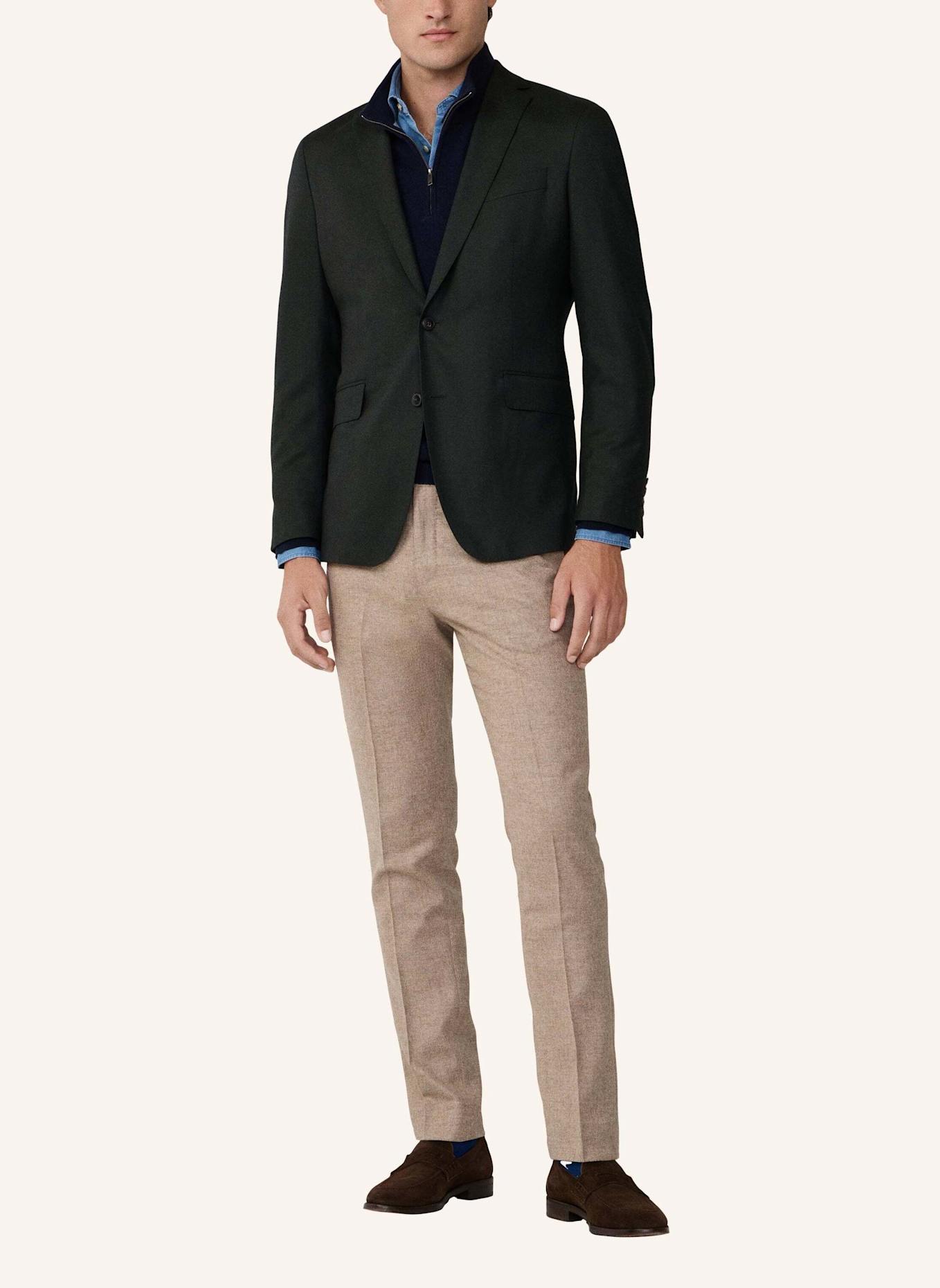 HACKETT LONDON Blazer PERFORMANCE FLANNEL: DUNKELGRÜN