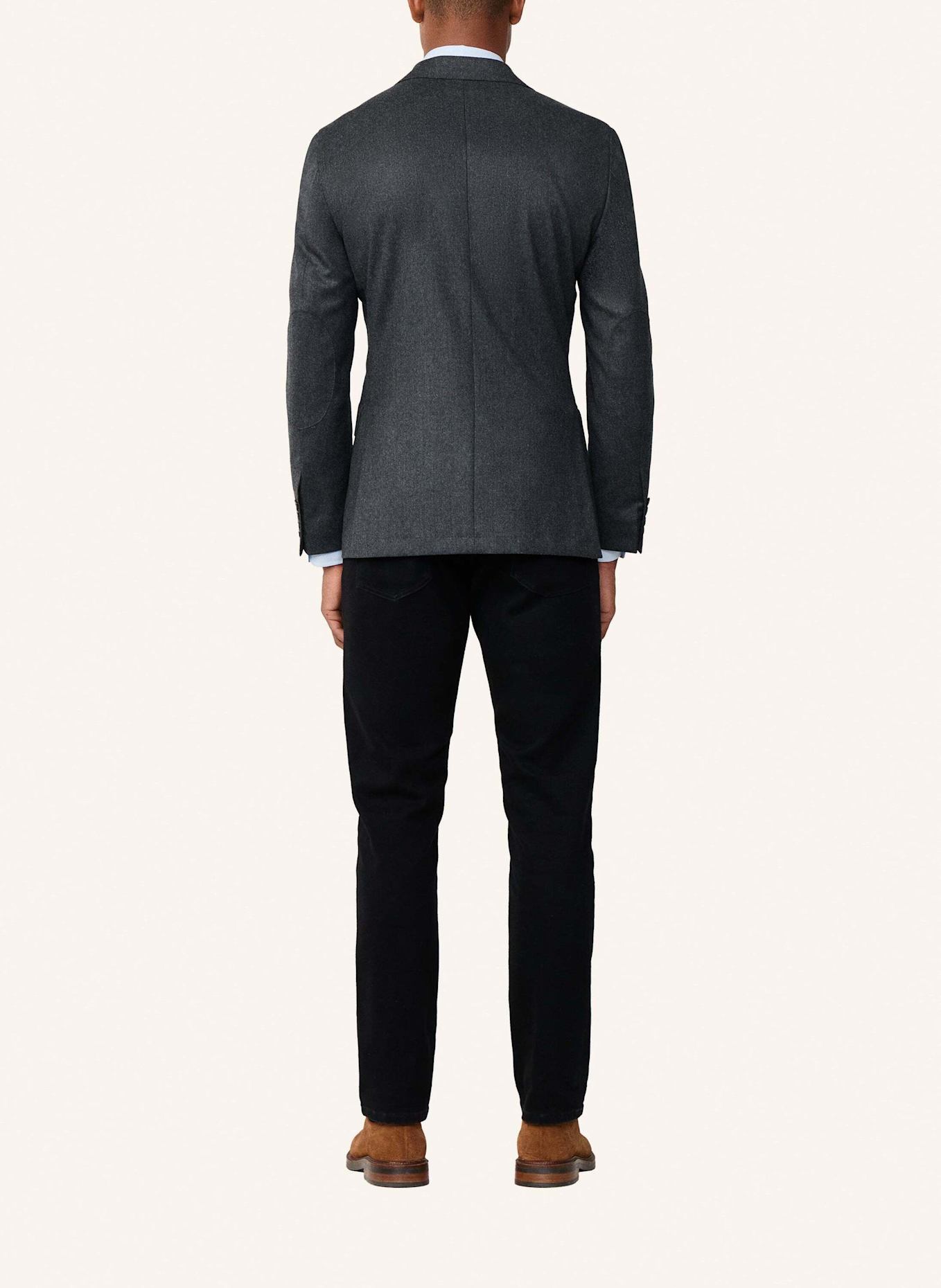 HACKETT LONDON Blazer PERFORMANCE FLANNEL: GRAU