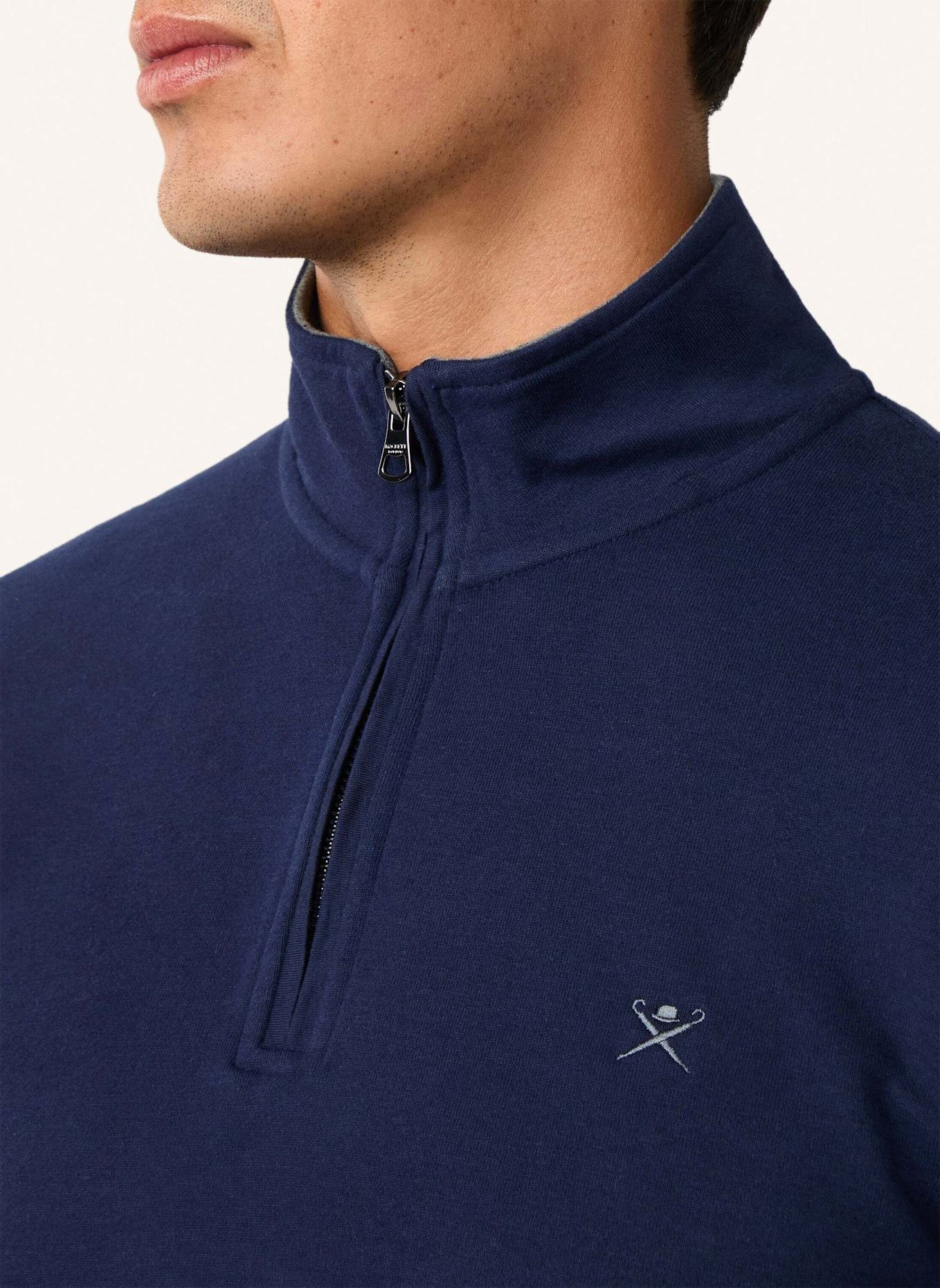 HACKETT LONDON Sweatshirt NEW DOUBLE KNIT HZ: BLAU