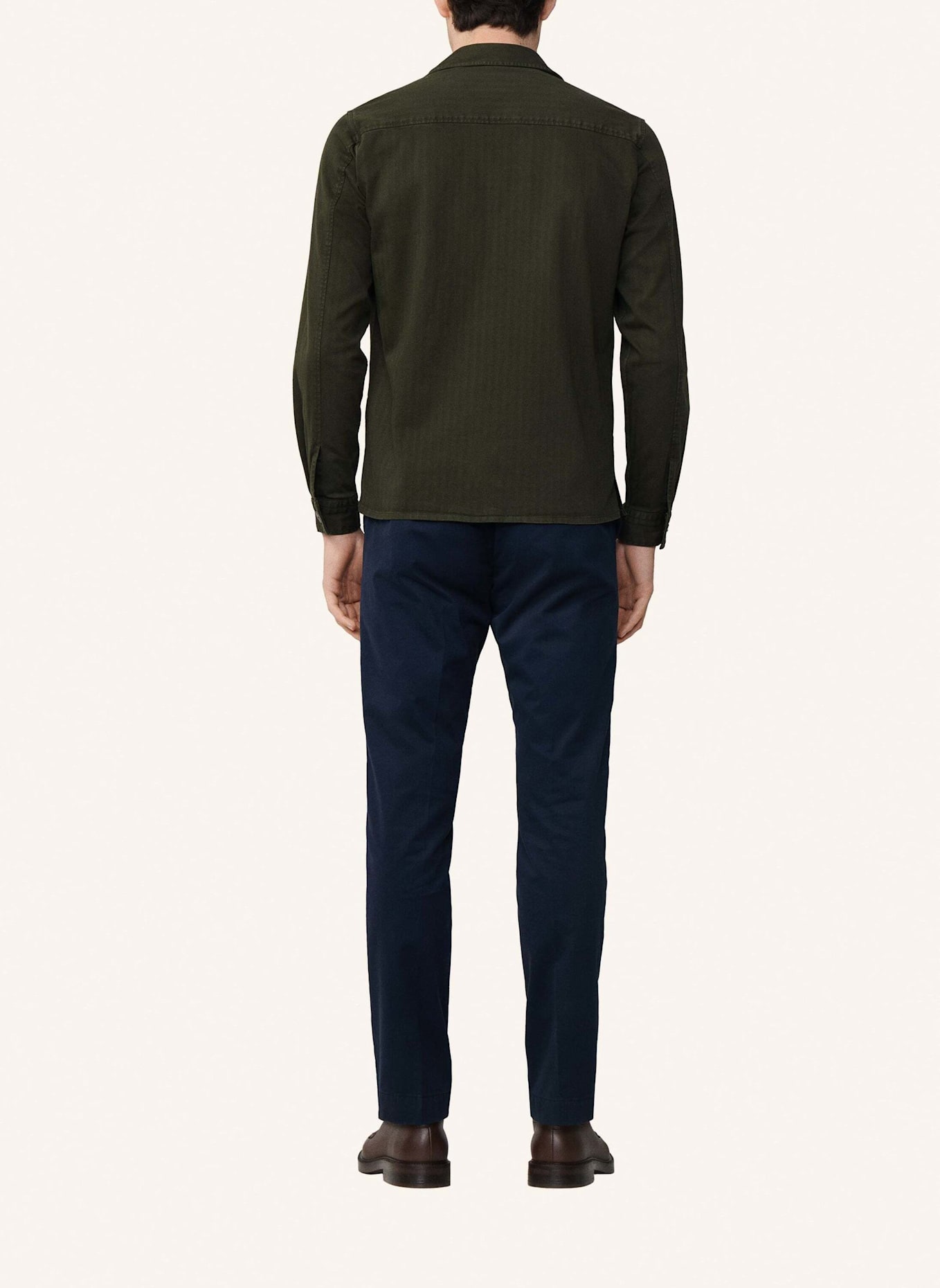 HACKETT LONDON Fliegerjacke GMD 4 PKT OVERSHIRT: GRÜN