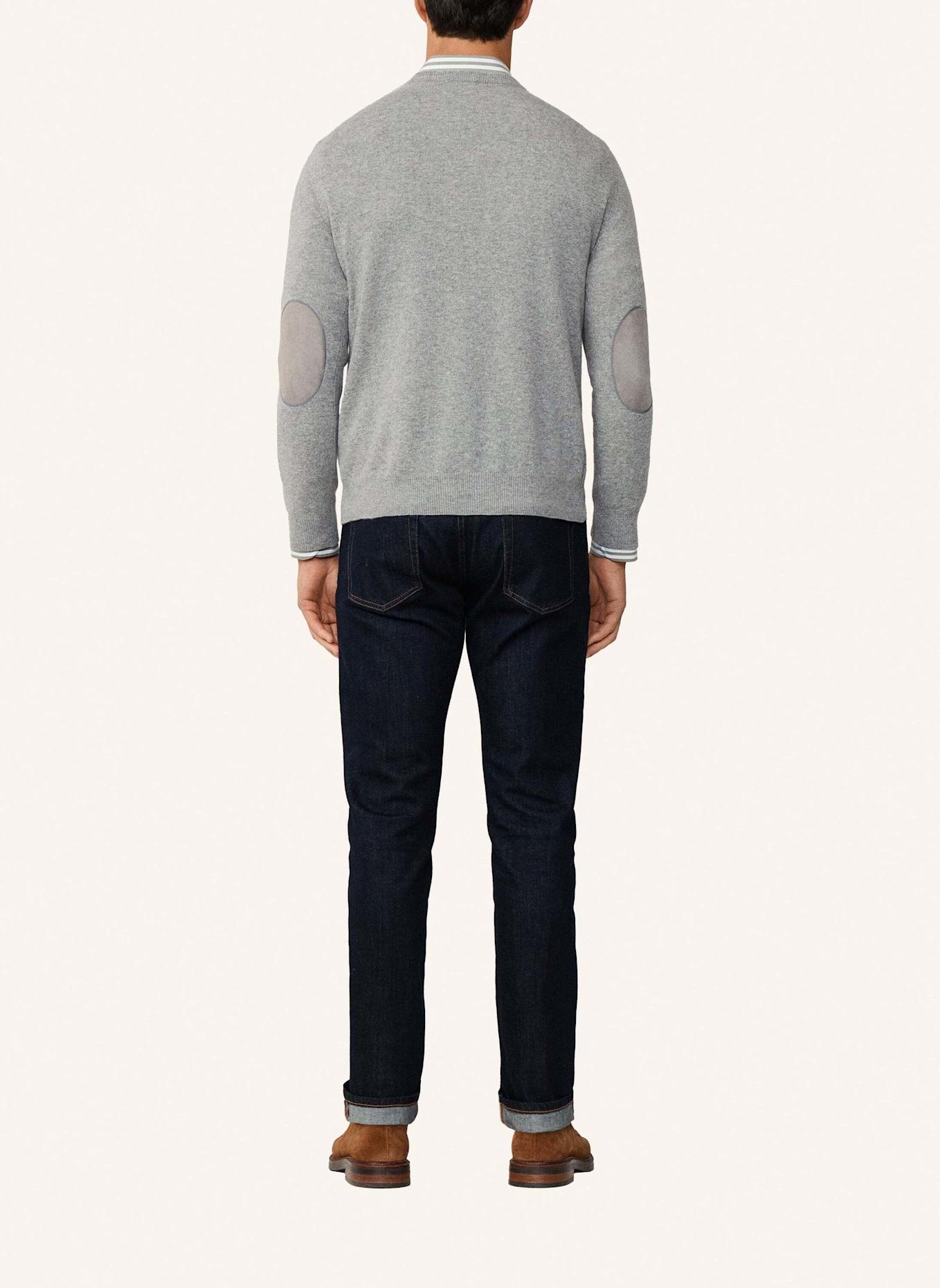 HACKETT LONDON Pullover MERINO CASH MIX V: GRAU