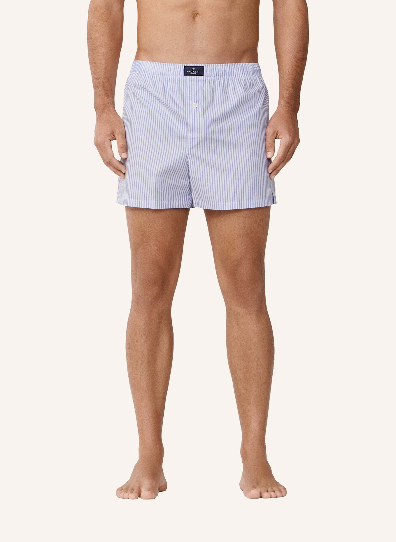HACKETT LONDON Boxershort STRIPES BOXER 2P: LILA