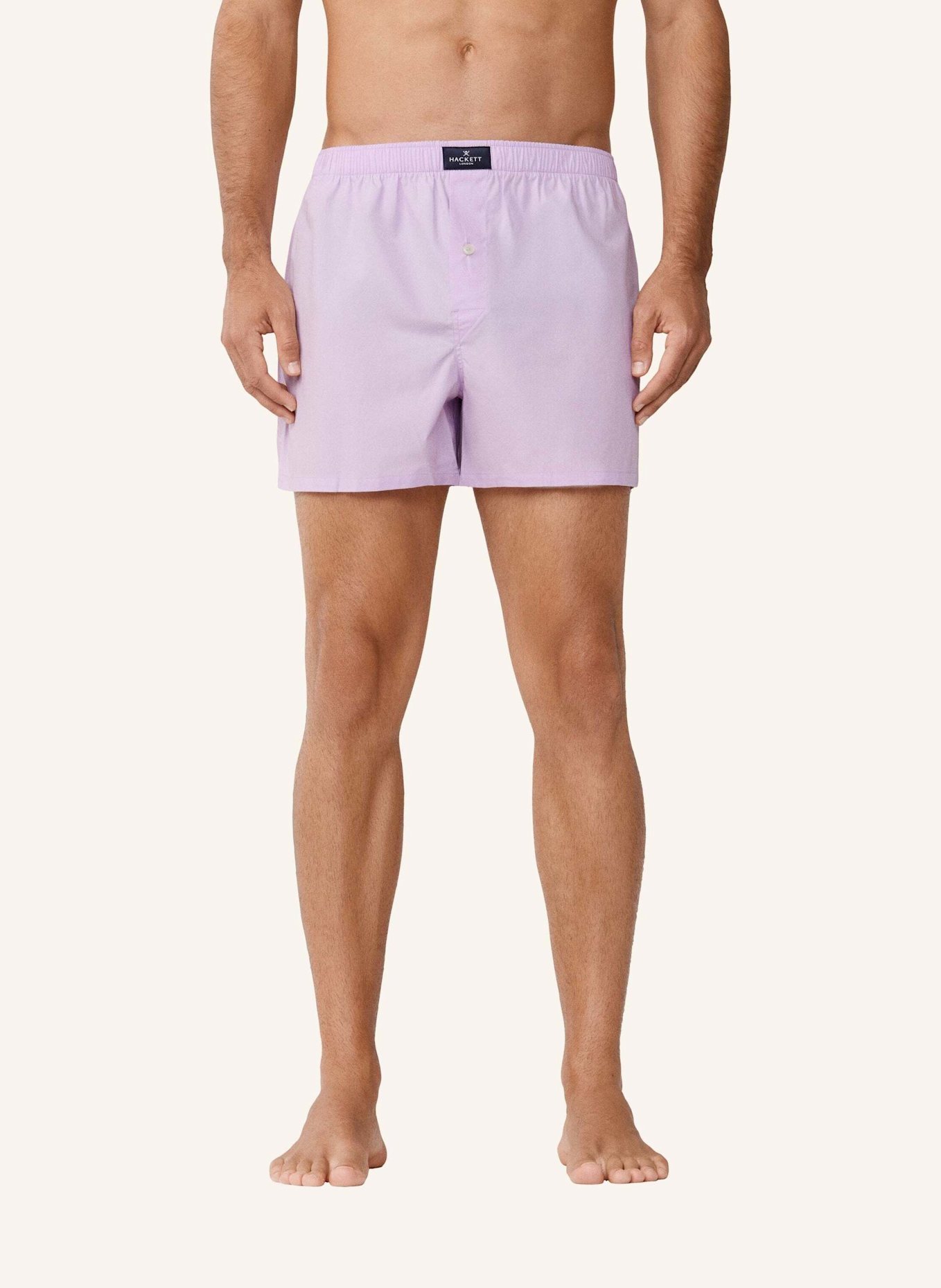 HACKETT LONDON Boxershort STRIPES BOXER 2P: LILA