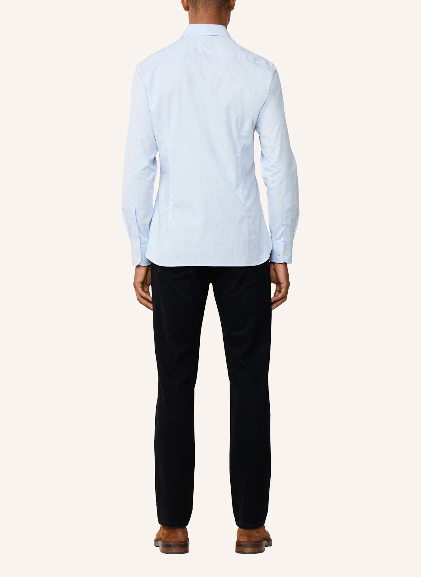 HACKETT LONDON Freizeithemd MAGIC SHIRT CHECK: HELLBLAU