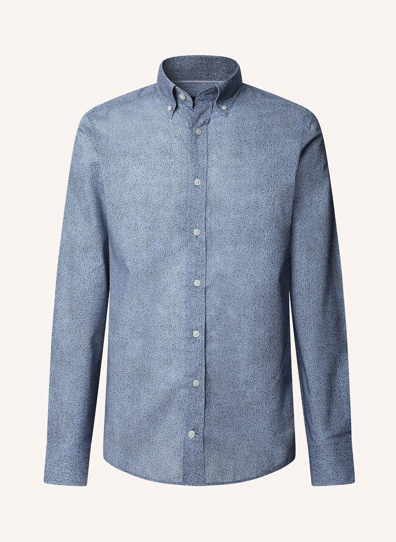 HACKETT LONDON Freizeithemd PAINTED FLORAL PRINT: BLAU