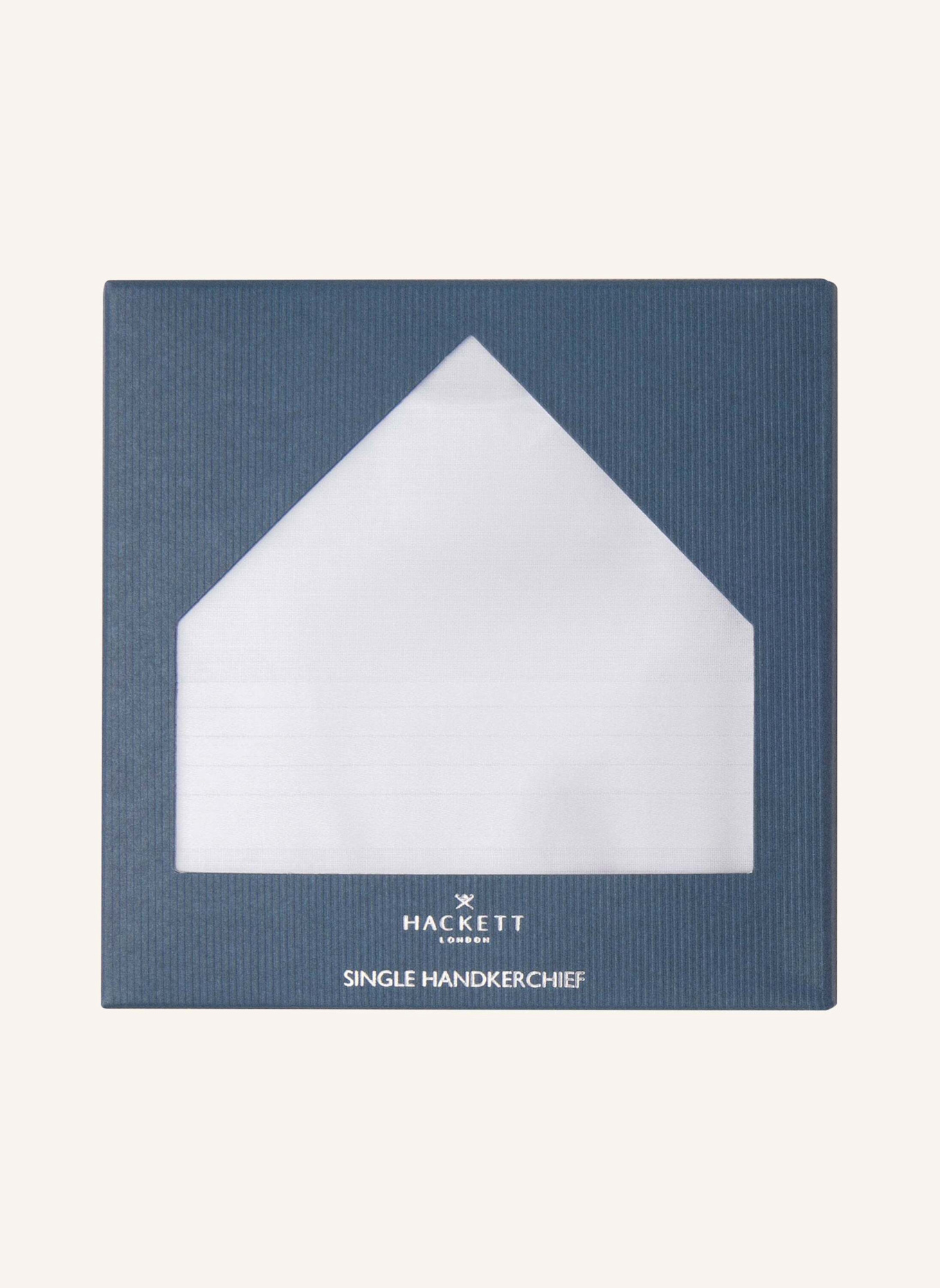 HACKETT LONDON Taschentuch SINGLE HANK: WEISS
