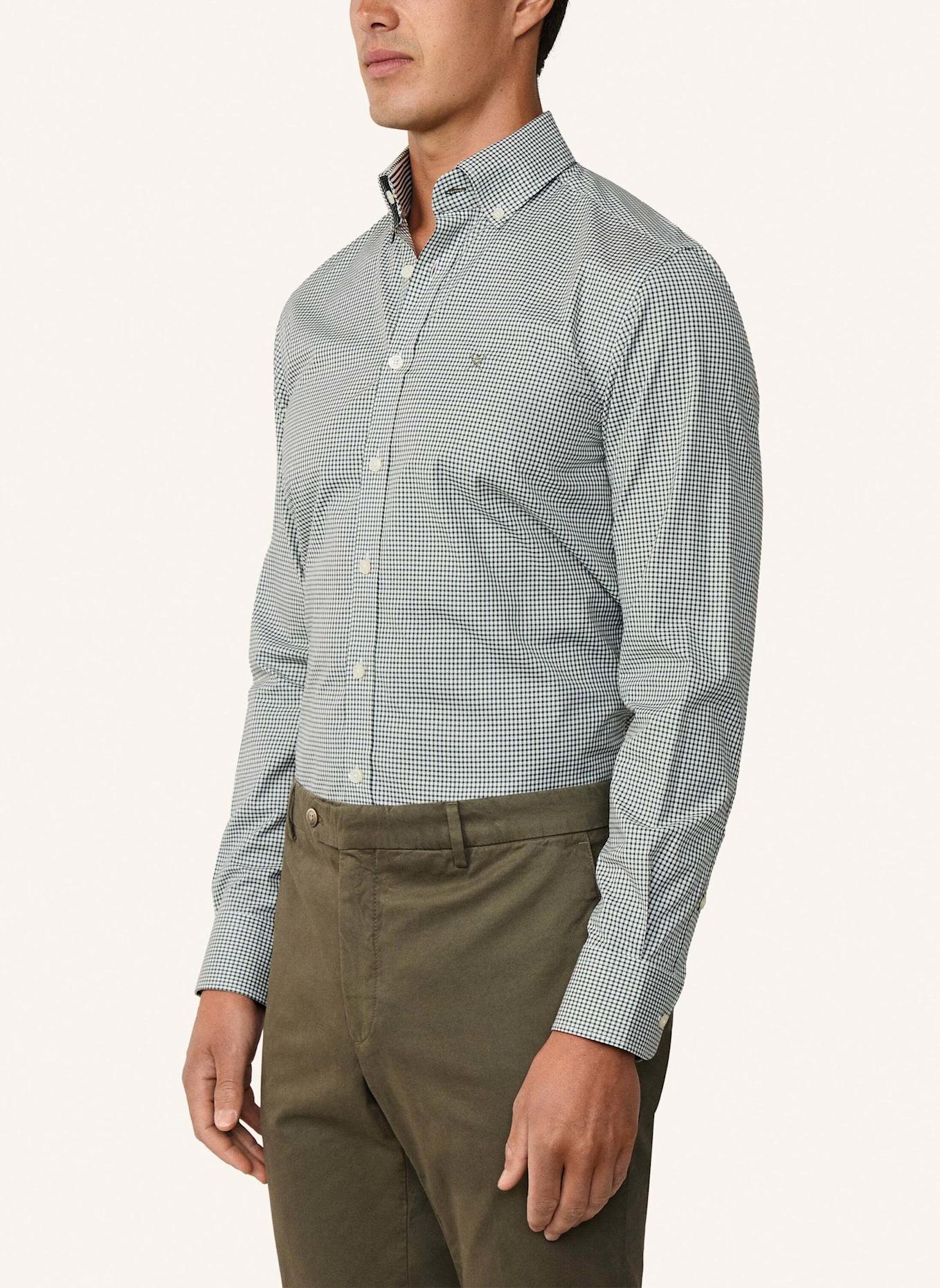 HACKETT LONDON Freizeithemd ESS GINGHAM: GRÜN