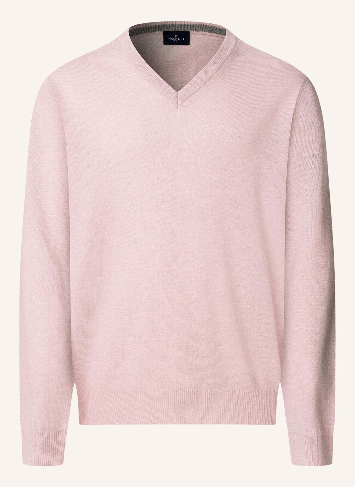 HACKETT LONDON Pullover MERINO CASH MIX V: PINK