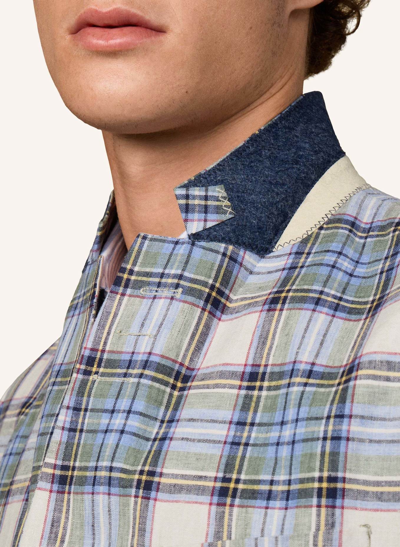 HACKETT LONDON Blazer MADRAS CHECK: GRÜN