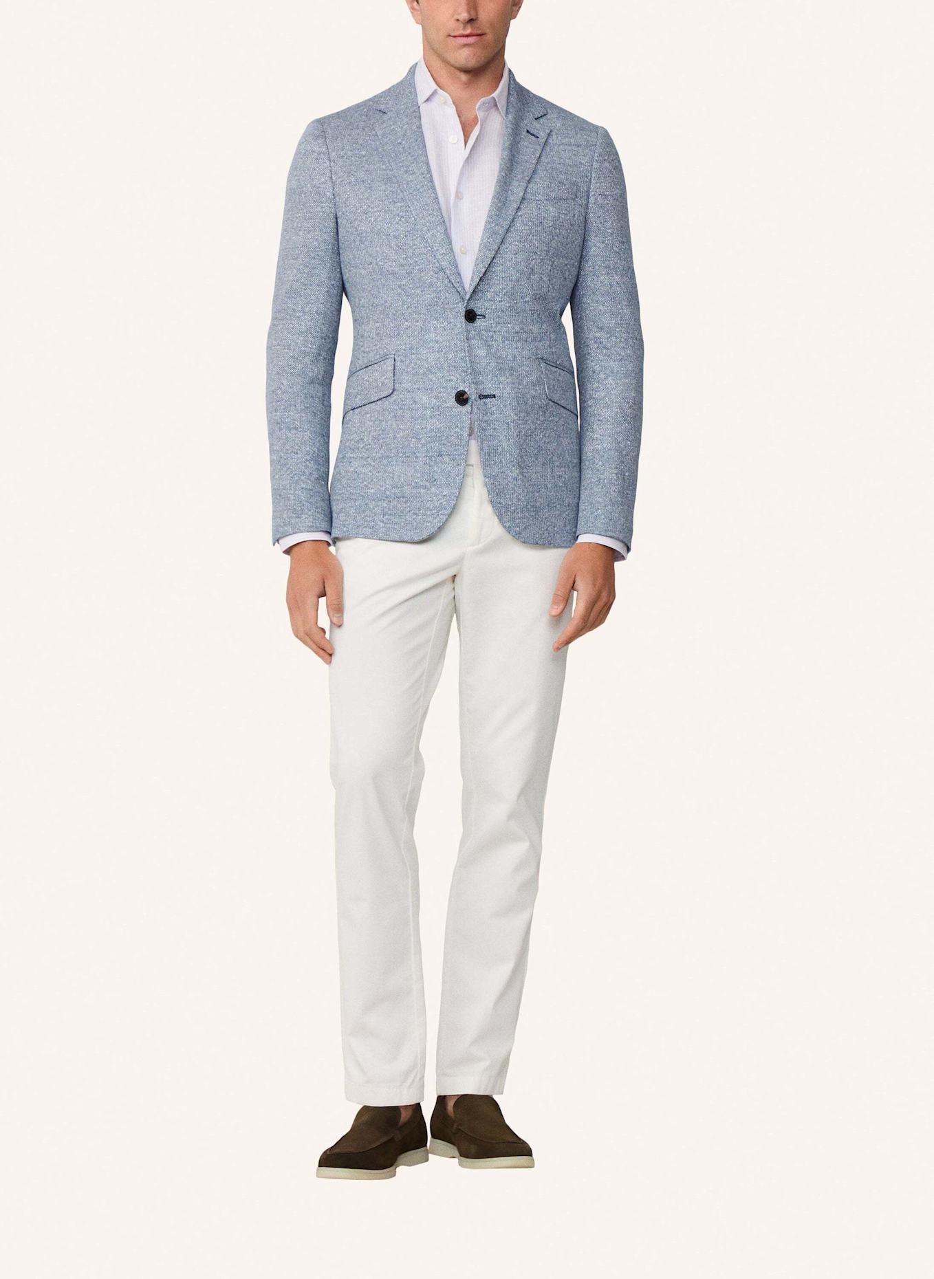 HACKETT LONDON Sakko WAFFLE JERSEY CC: BLAU