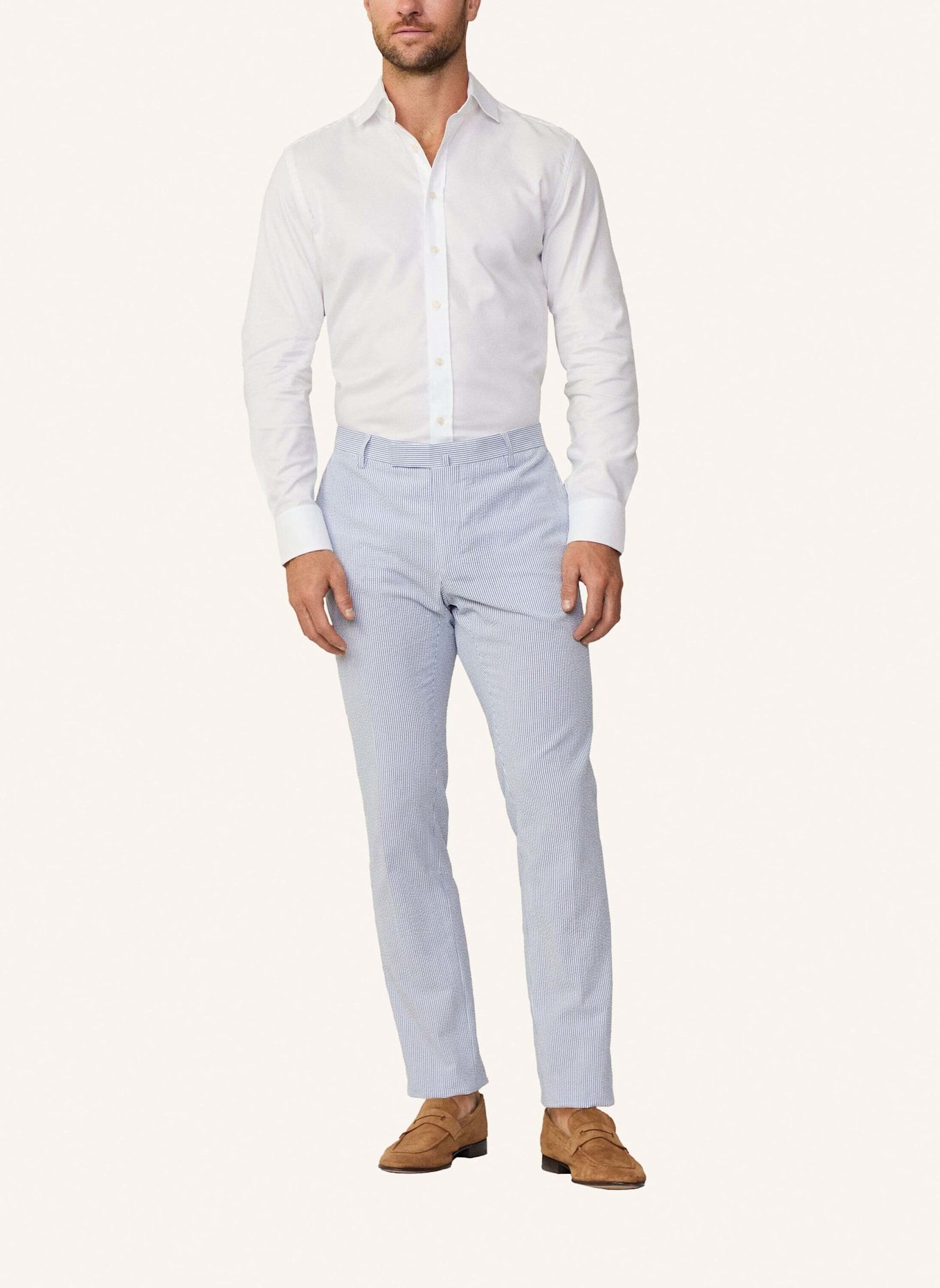 HACKETT LONDON Freizeithemd ROYAL OX BC: WEISS