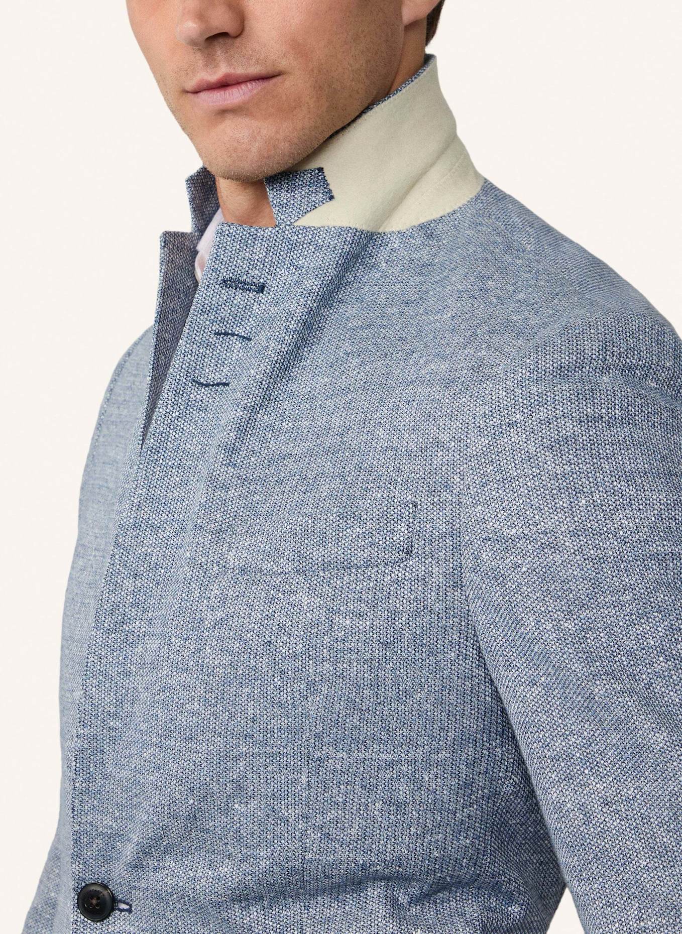HACKETT LONDON Sakko WAFFLE JERSEY CC: BLAU