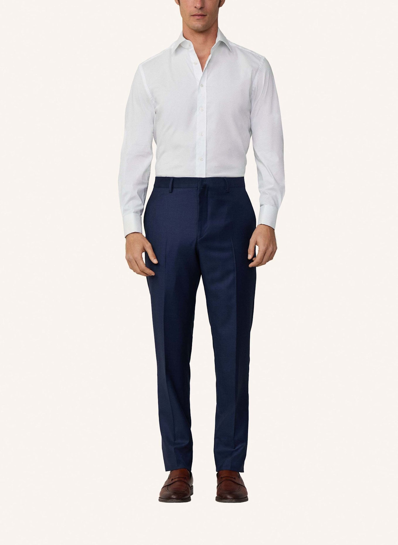 HACKETT LONDON Freizeithemd STRETCH POP DC: WEISS