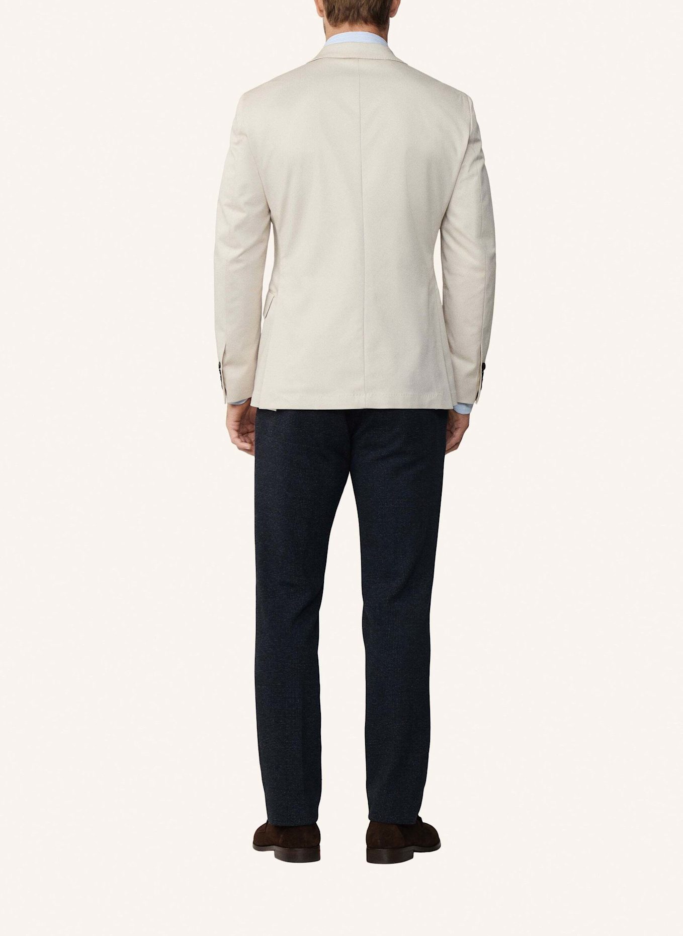 HACKETT LONDON Blazer COTTON STRETCH JKT: TAUPE/ HELLBRAUN