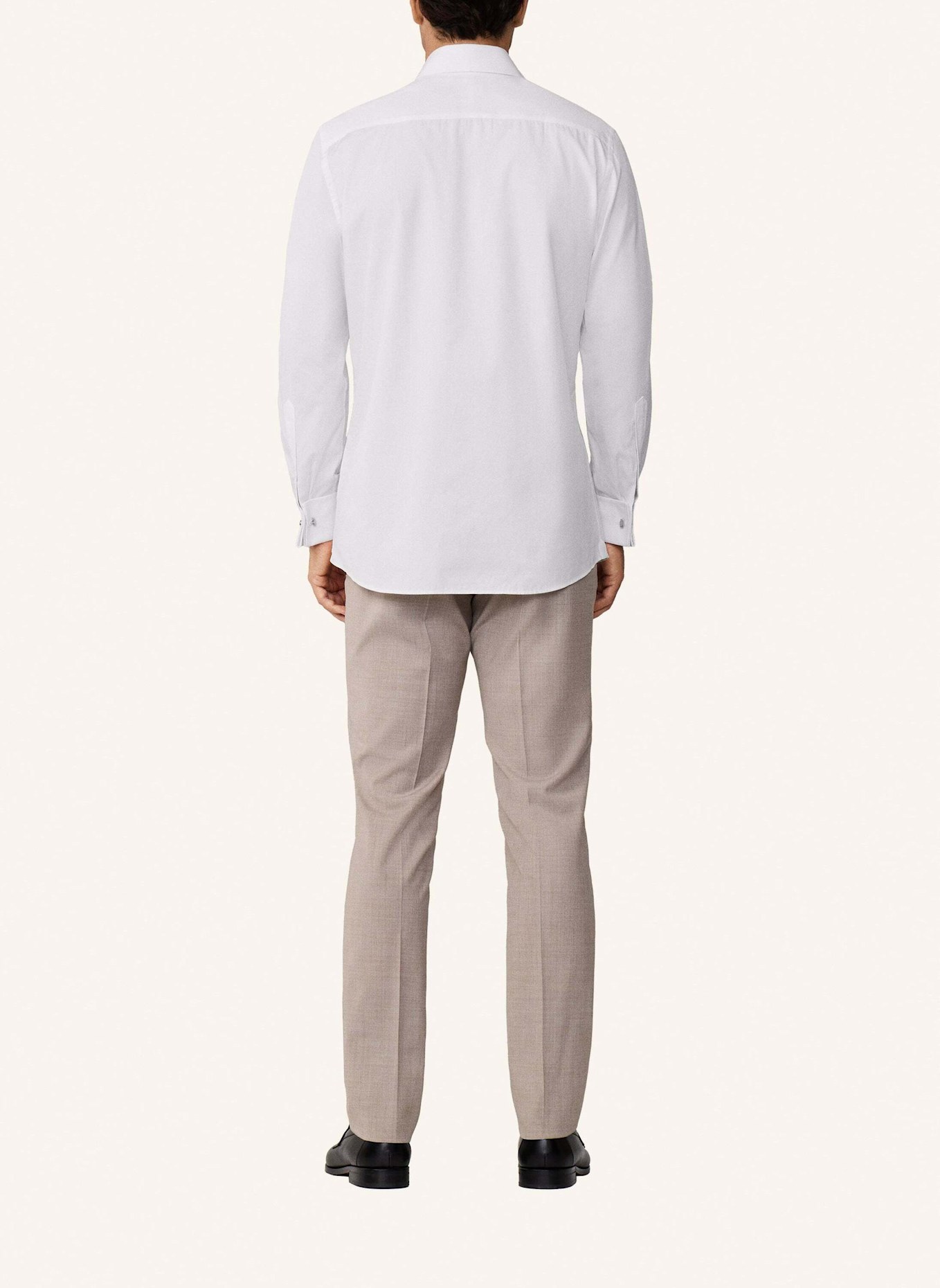 HACKETT LONDON Freizeithemd POPLIN CLASSIC DC: WEISS